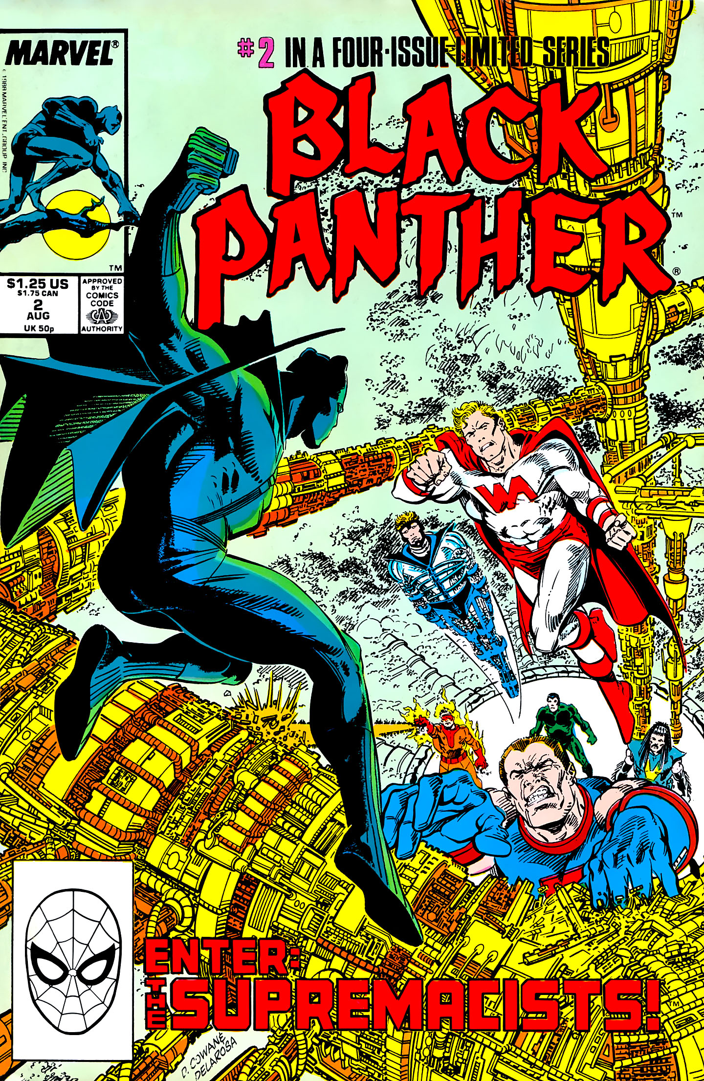 Read online Black Panther (1988) comic -  Issue #2 - 1