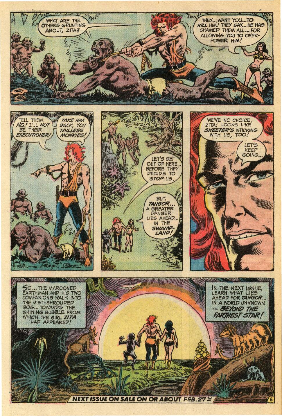 Read online Tarzan (1972) comic -  Issue #218 - 32