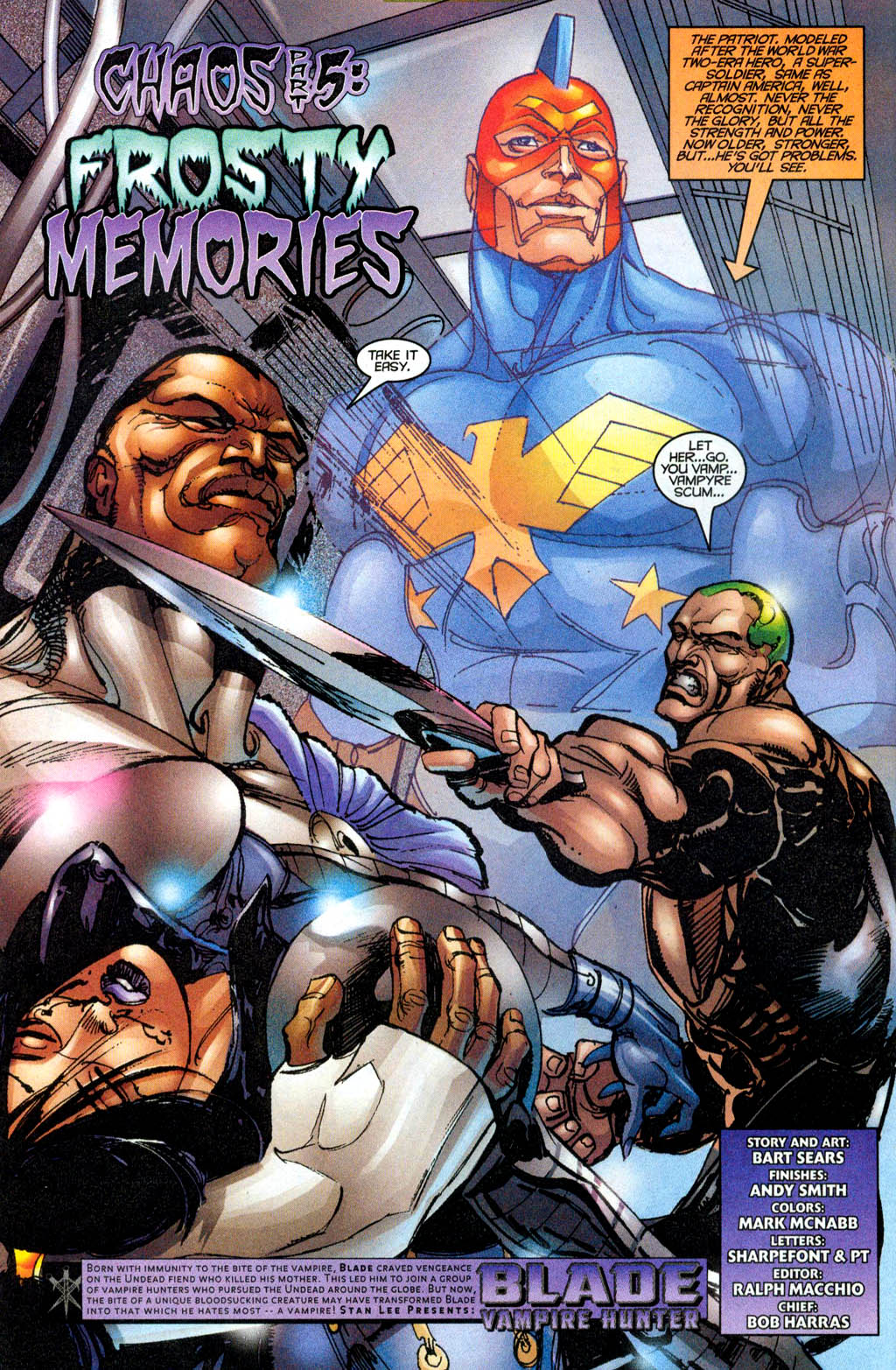 Read online Blade: Vampire Hunter comic -  Issue #4 - 5