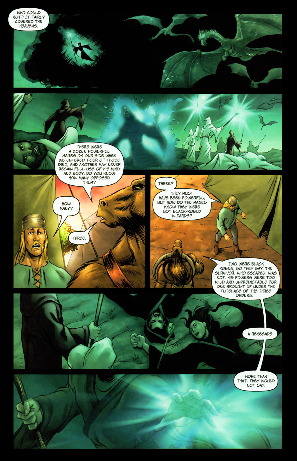 Read online Dragonlance: The Legend of Huma comic -  Issue #3 - 16
