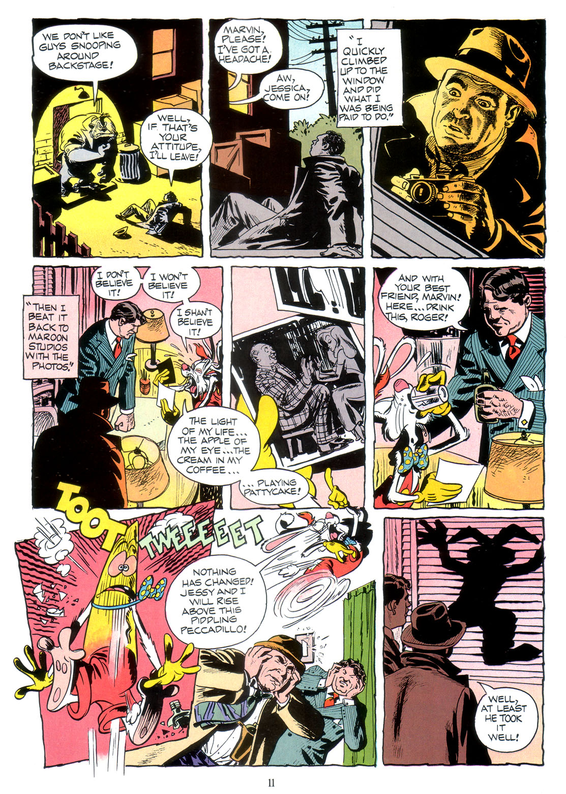 Marvel Graphic Novel: Who Framed Roger Rabbit issue Full - Page 13