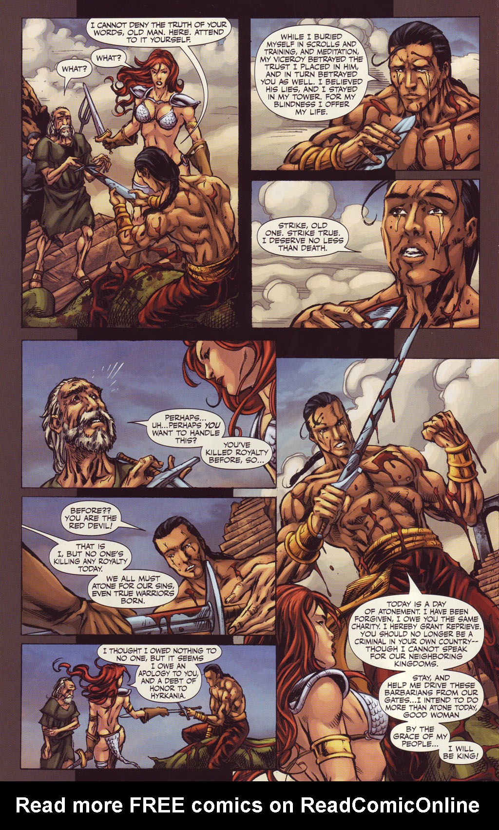 Read online Red Sonja vs. Thulsa Doom comic -  Issue #3 - 26