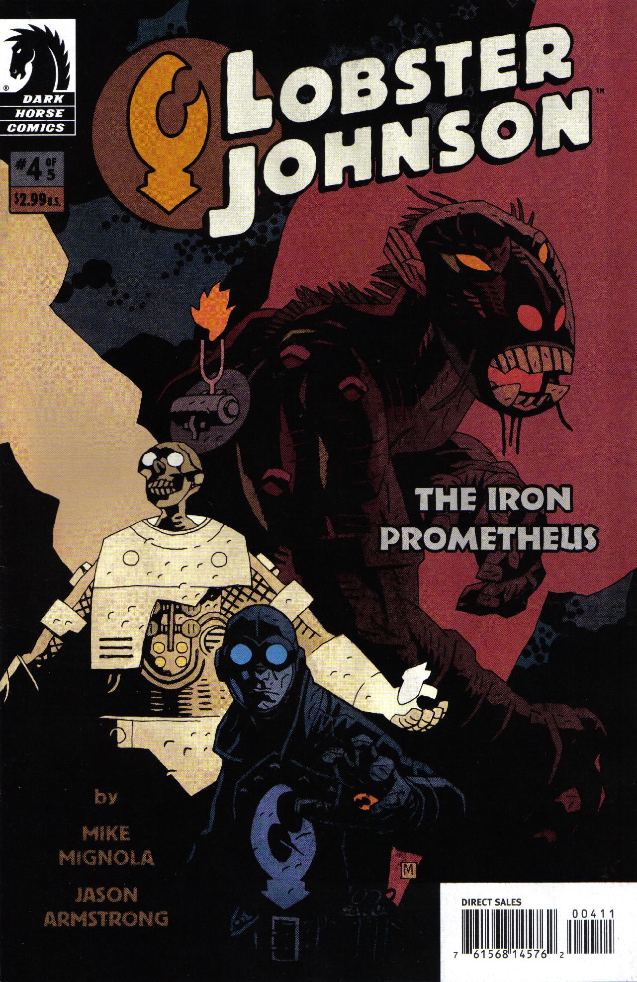 Read online Lobster Johnson: The Iron Prometheus comic -  Issue #4 - 1