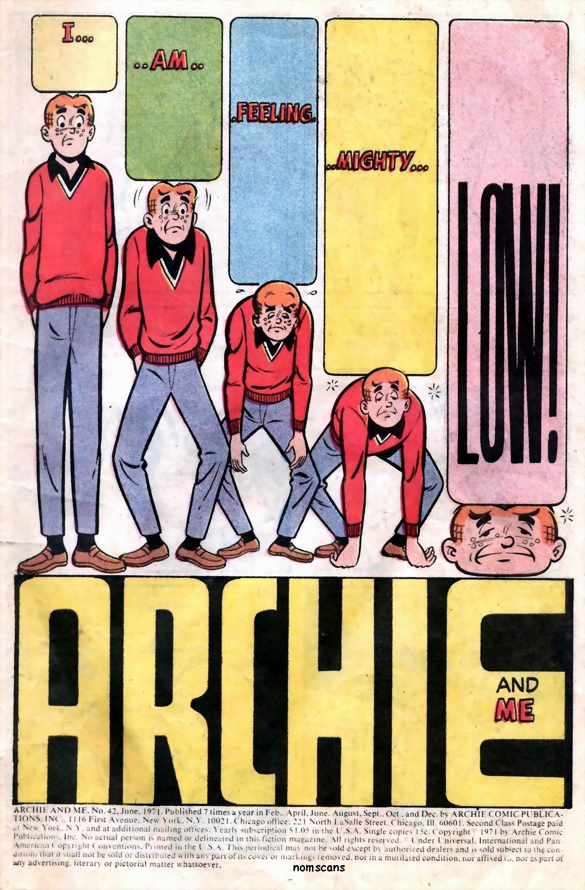 Read online Archie and Me comic -  Issue #42 - 4