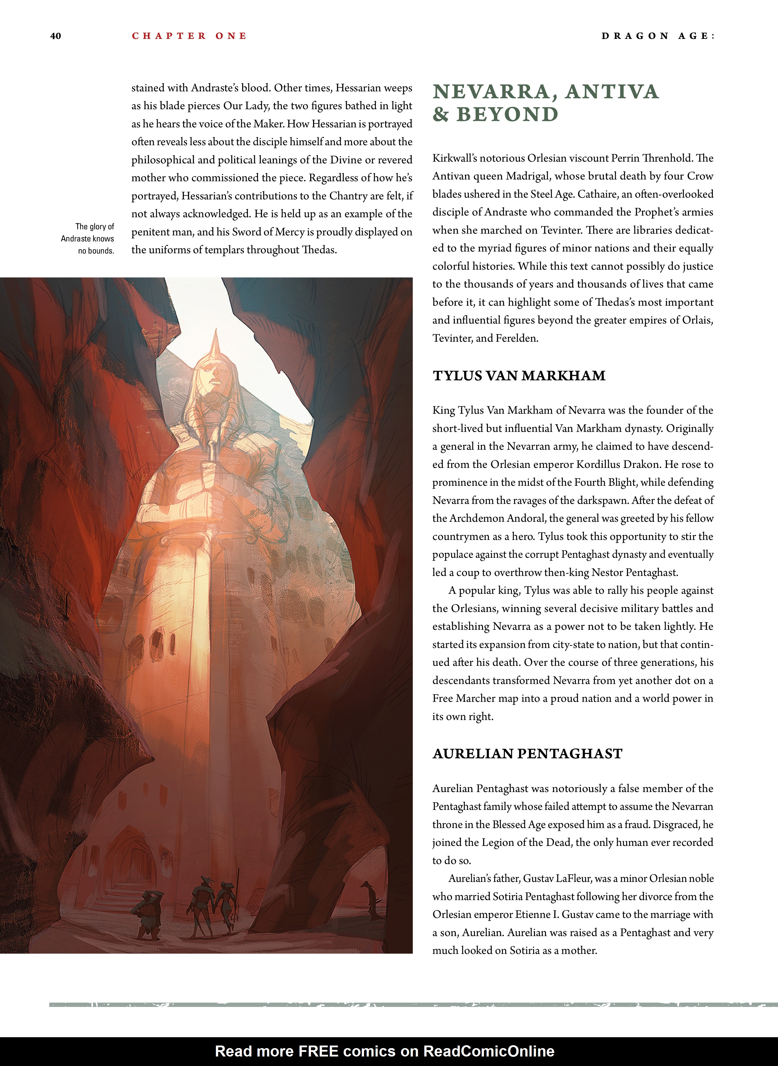 Read online Dragon Age: The World of Thedas comic -  Issue # TPB 2 - 37