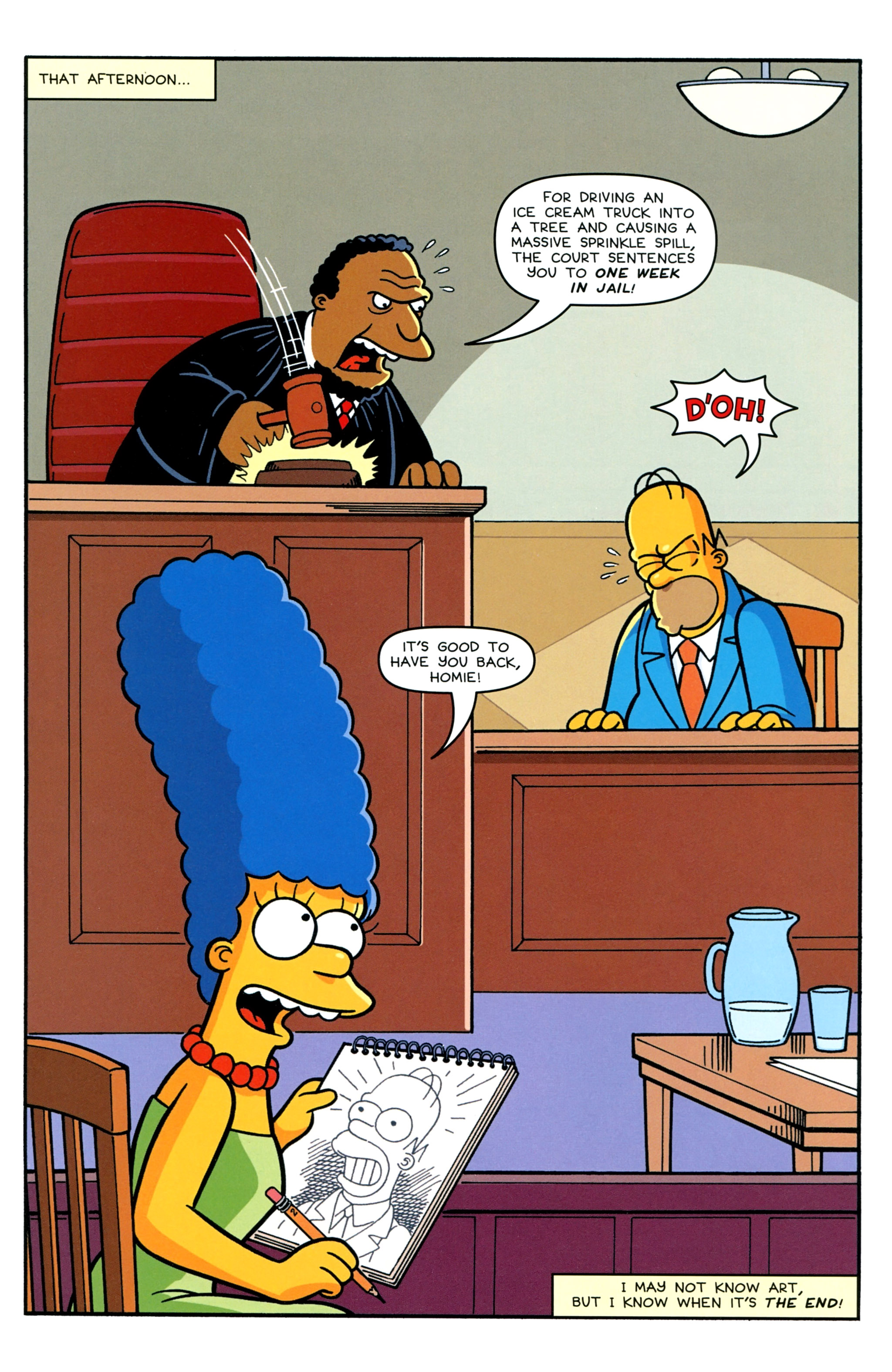 Read online Simpsons Comics comic -  Issue #215 - 24