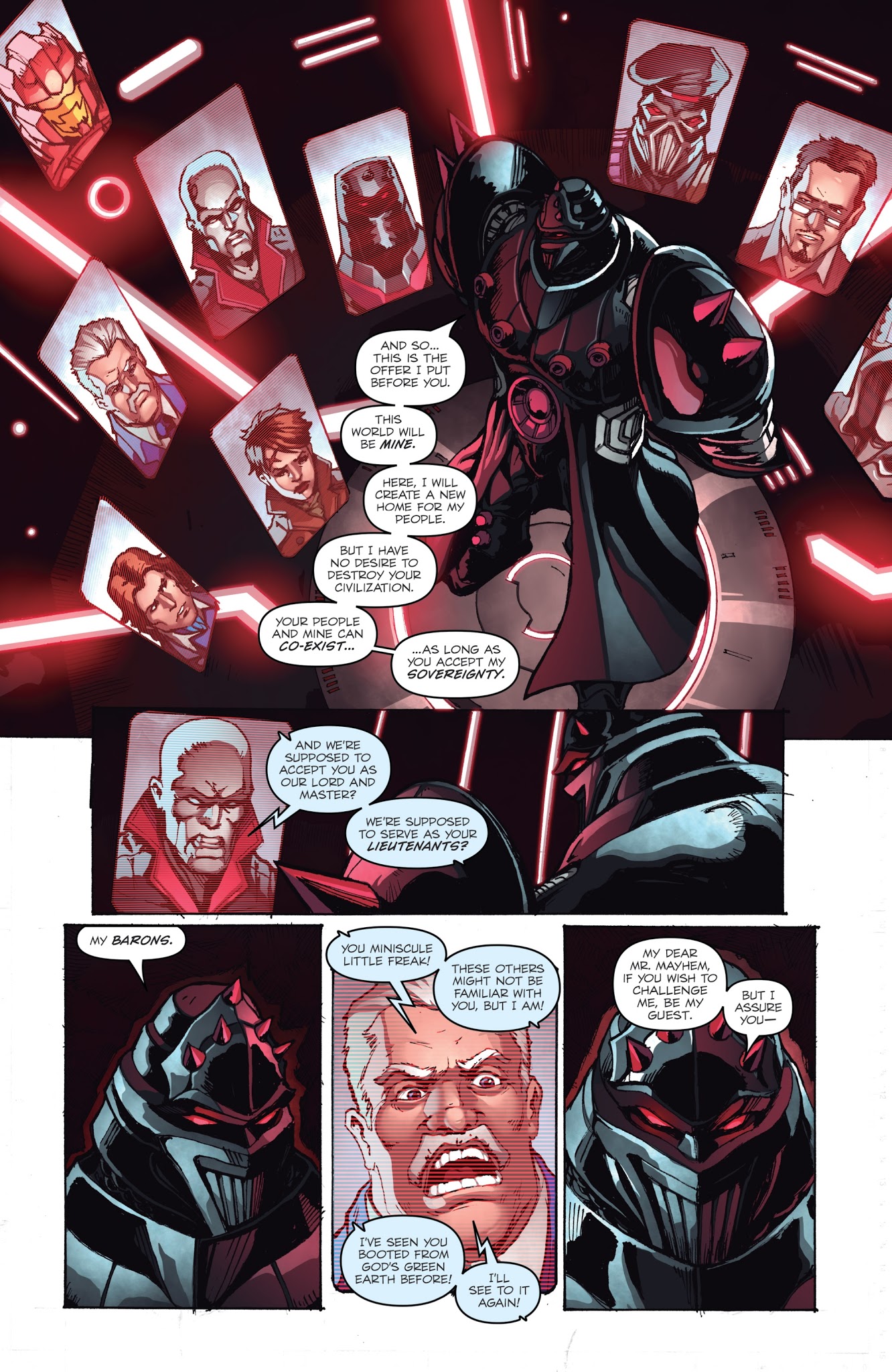 Read online Micronauts: Wrath of Karza comic -  Issue #3 - 5