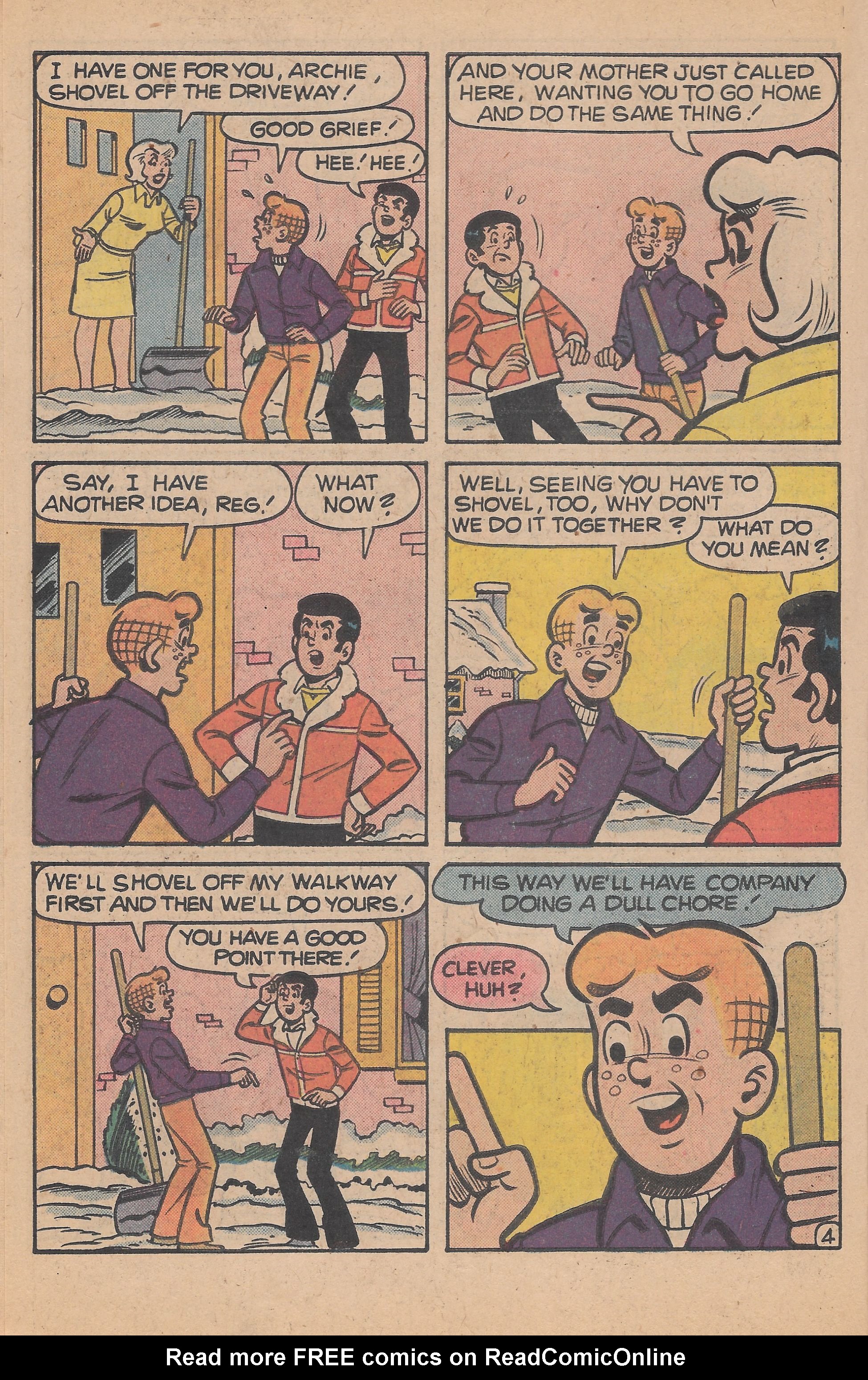 Read online Reggie and Me (1966) comic -  Issue #105 - 6