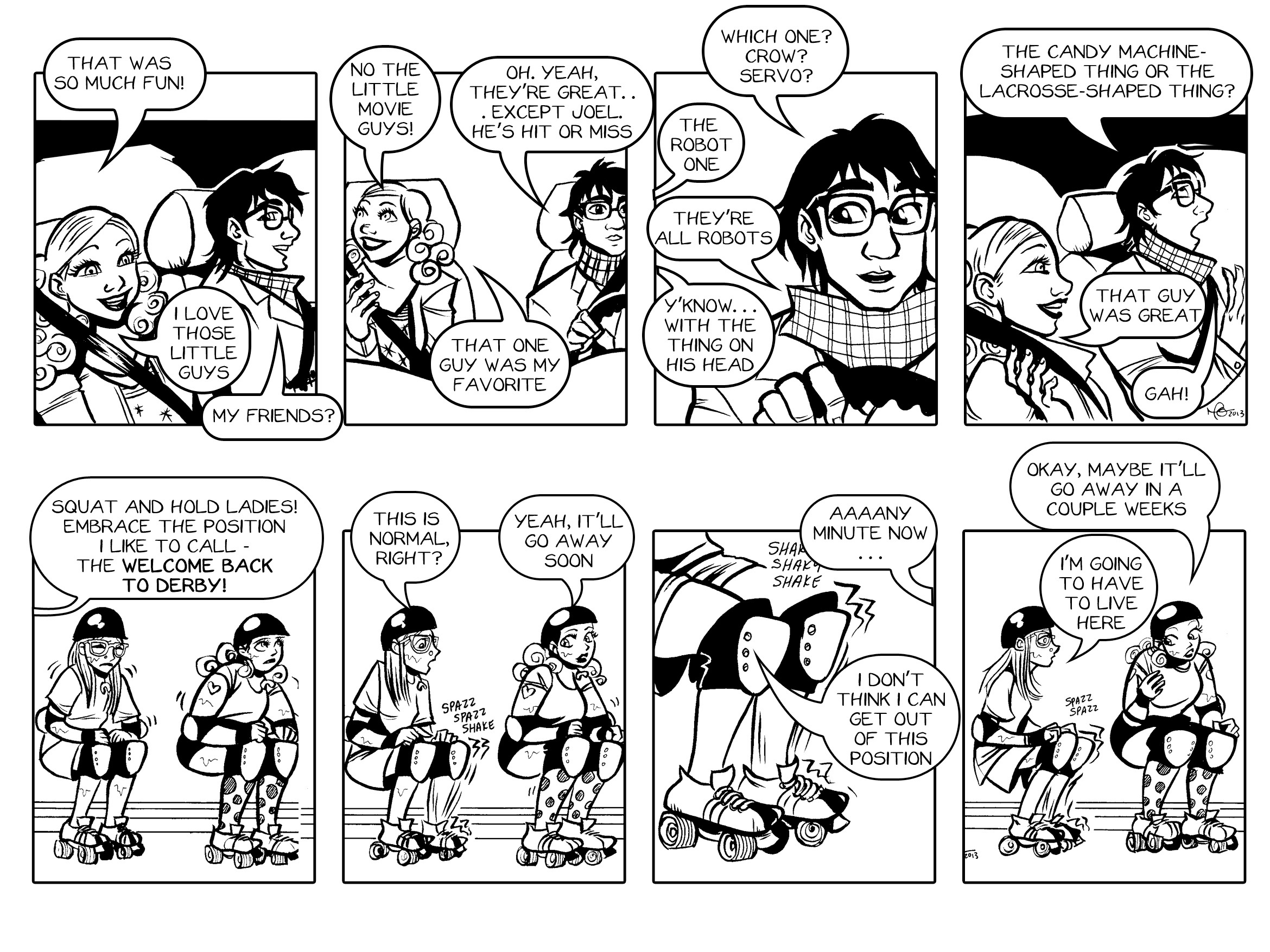 Read online Bonnie N. Collide, Nine to Five comic -  Issue #3 - 16