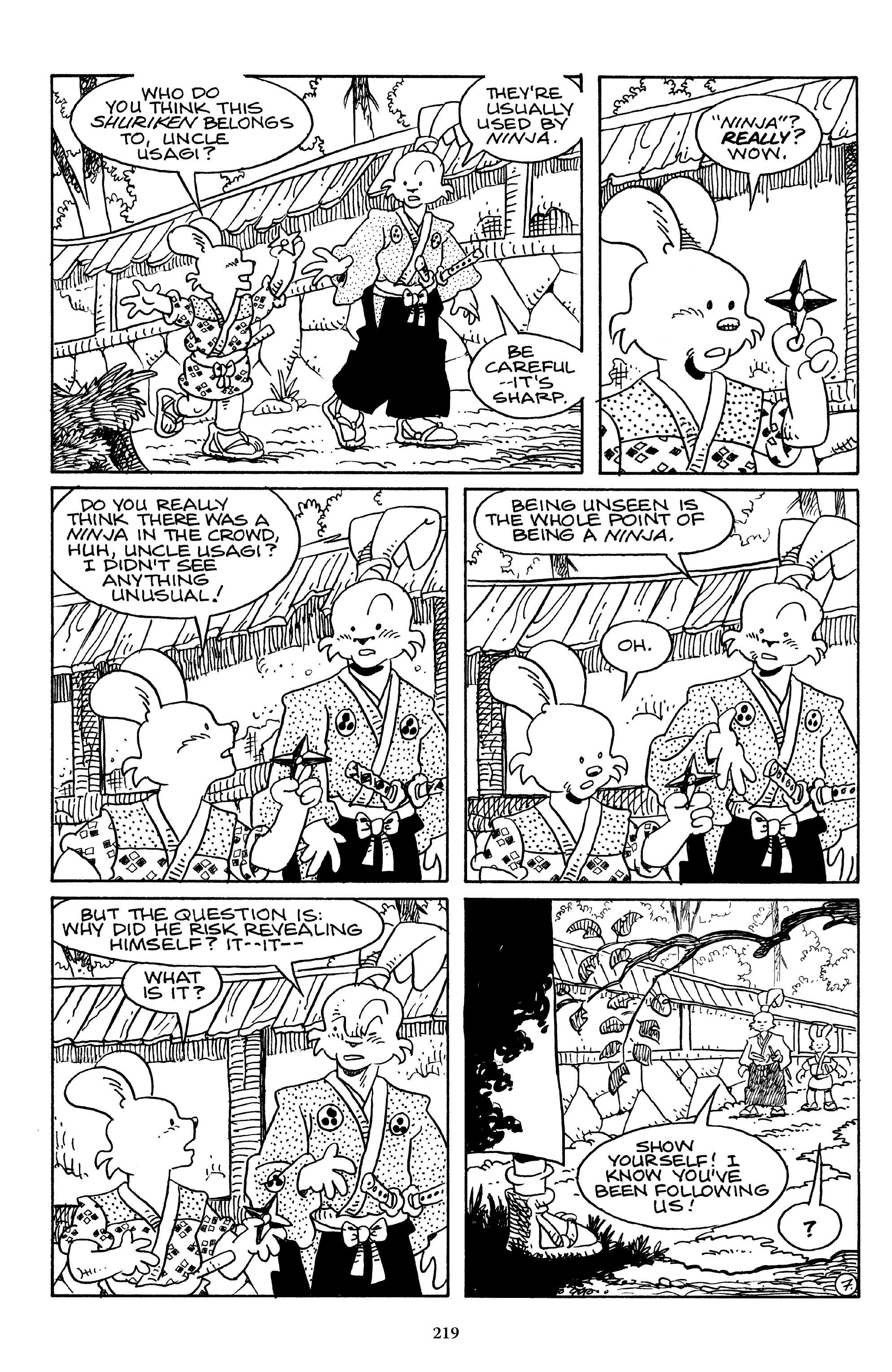 Read online The Usagi Yojimbo Saga comic -  Issue # TPB 4 - 216