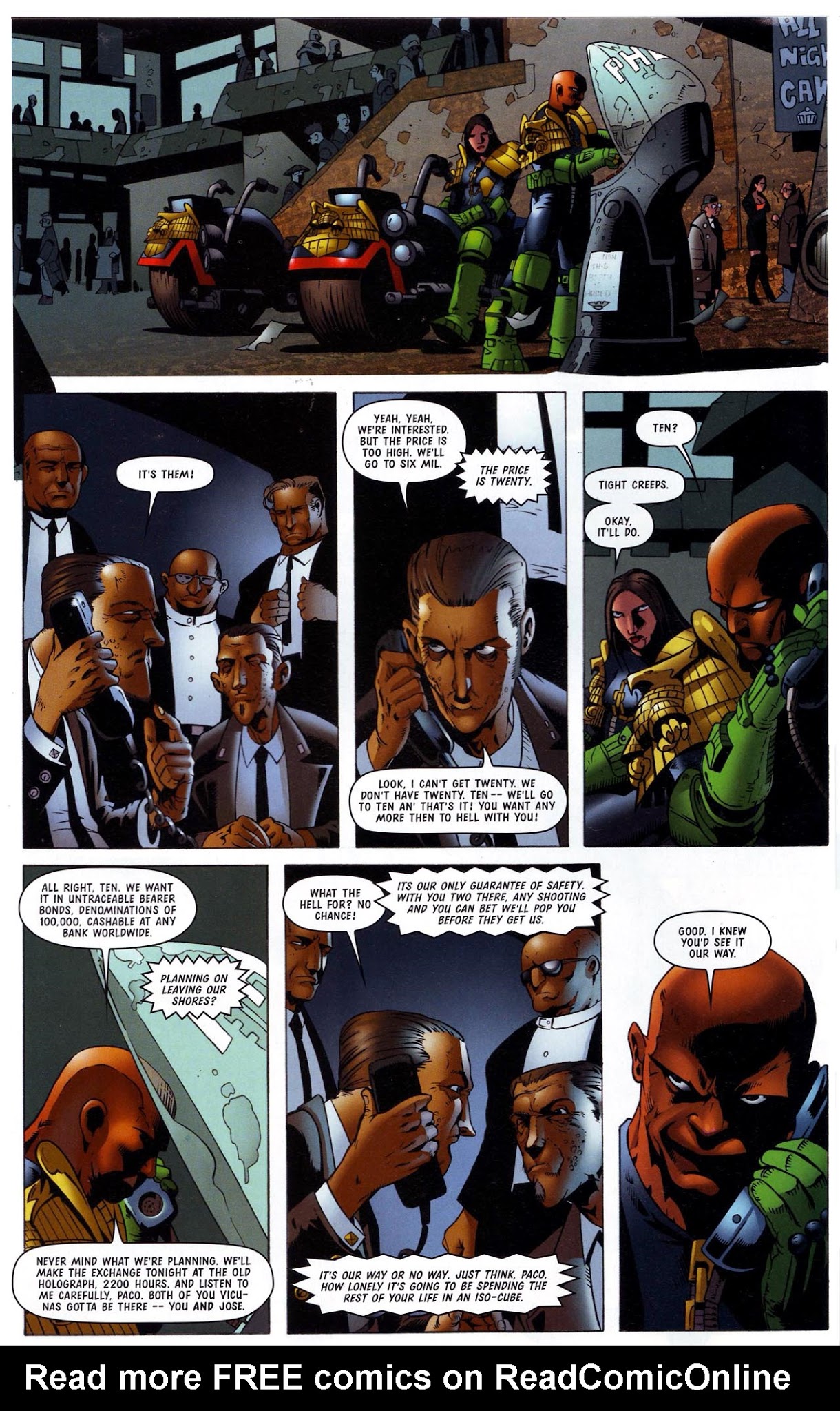 Read online Judge Dredd Megazine (vol. 4) comic -  Issue #8 - 8