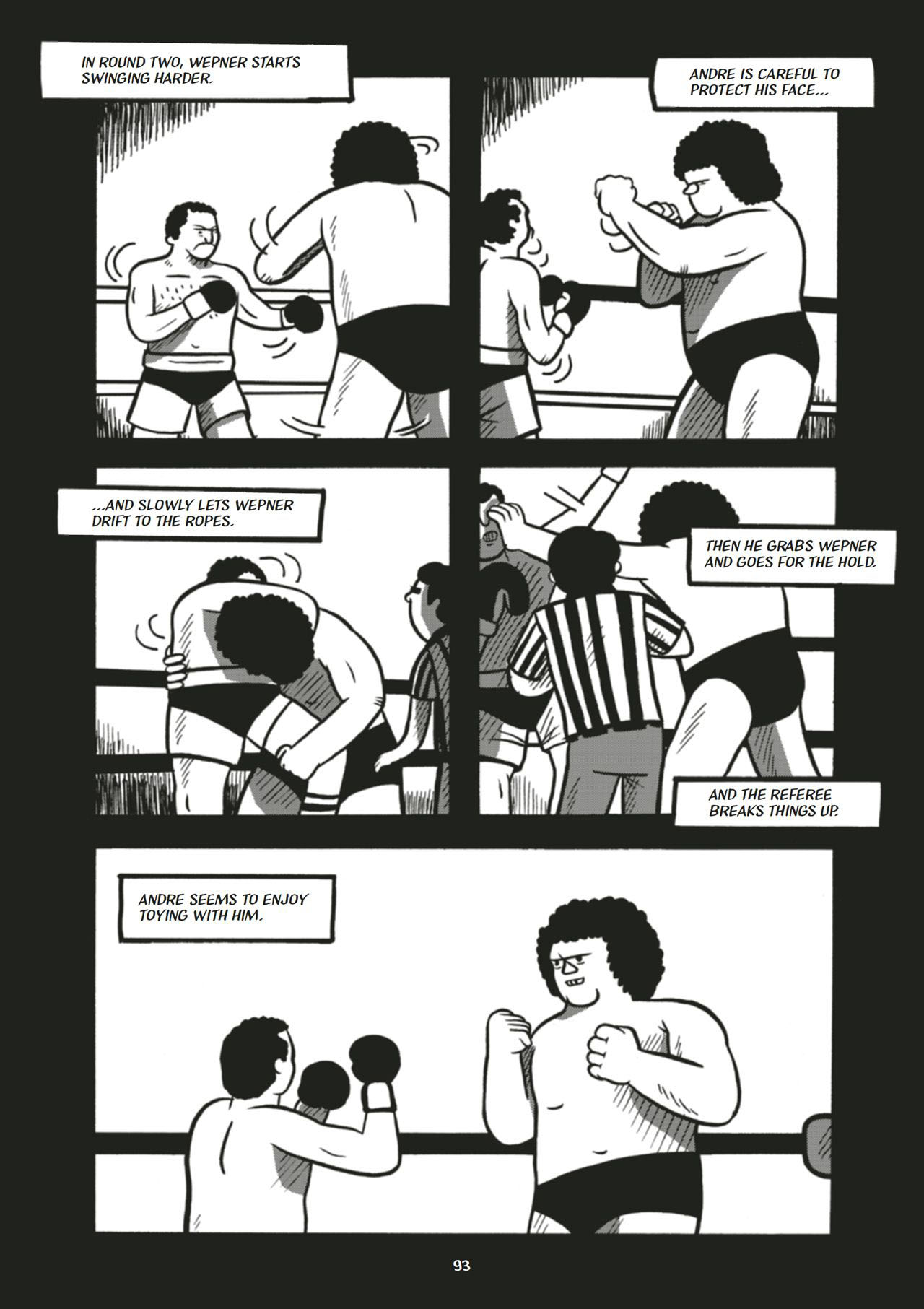Read online Andre the Giant: Life and Legend comic -  Issue #1 - 93