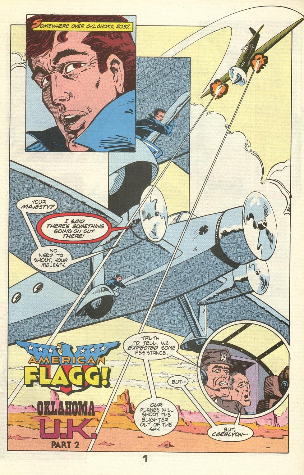 Read online American Flagg! comic -  Issue #36 - 3