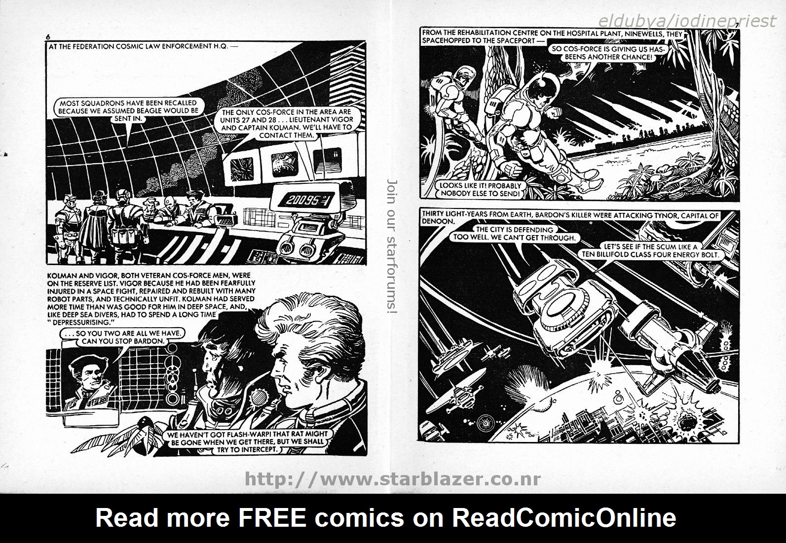 Read online Starblazer comic -  Issue #134 - 5