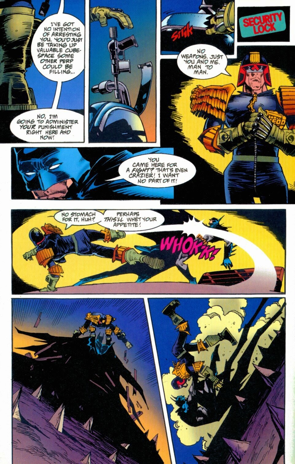 Read online Batman/Judge Dredd: Vendetta in Gotham comic -  Issue # Full - 13