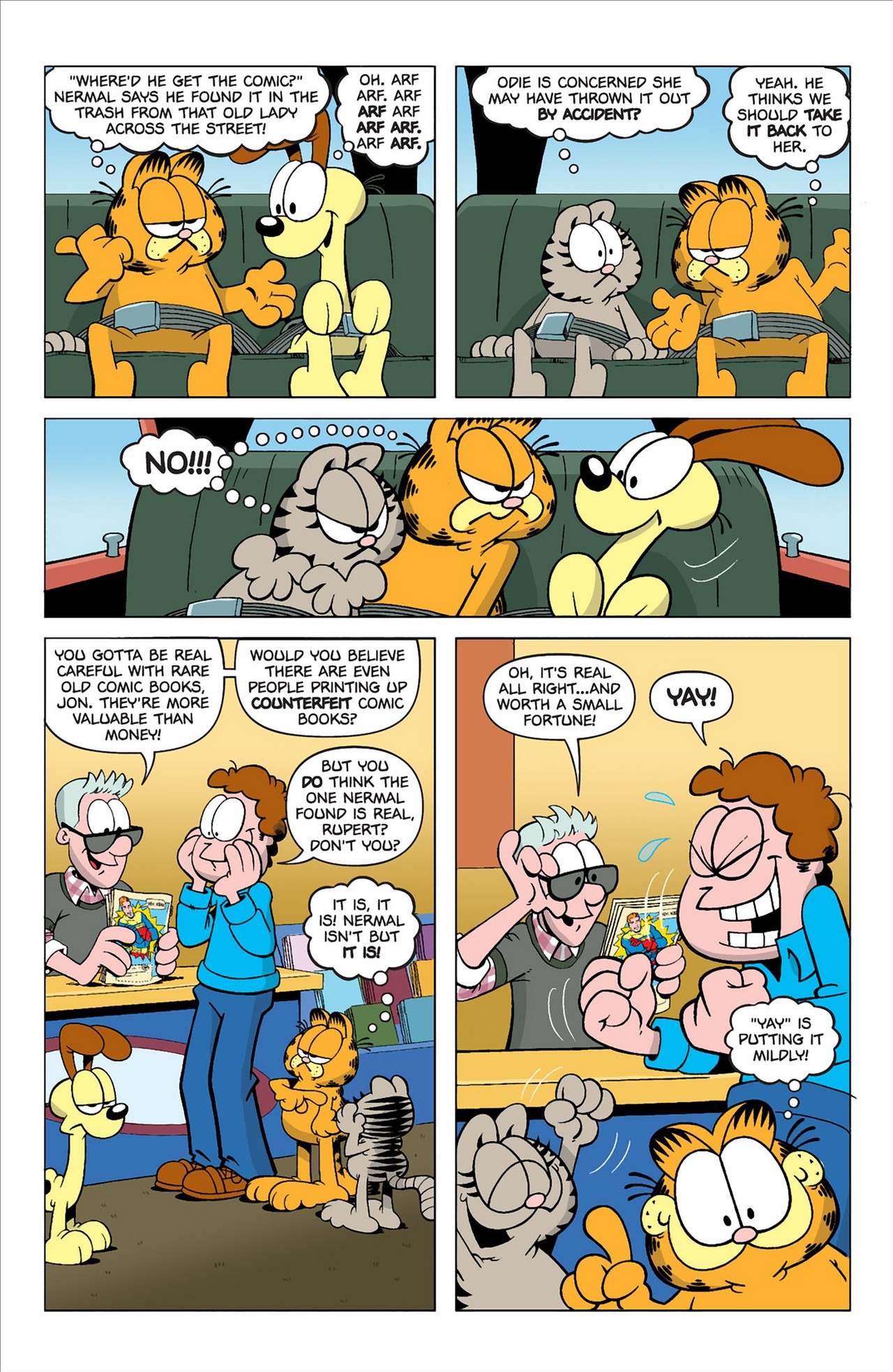 Read online Garfield comic -  Issue #1 - 11