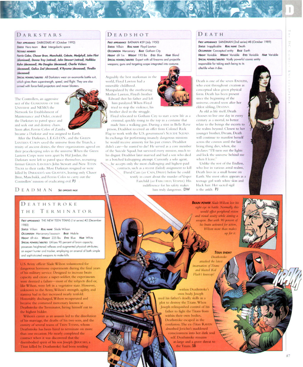 Read online The DC Comics Encyclopedia comic -  Issue # TPB 1 - 88