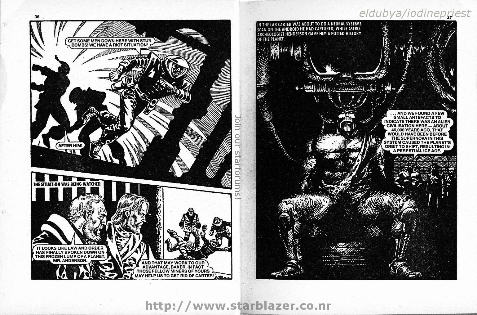 Read online Starblazer comic -  Issue #179 - 20