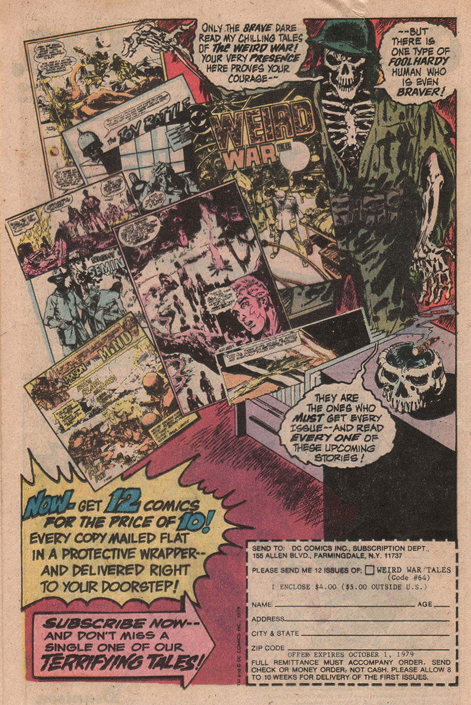 Read online Weird War Tales (1971) comic -  Issue #80 - 20