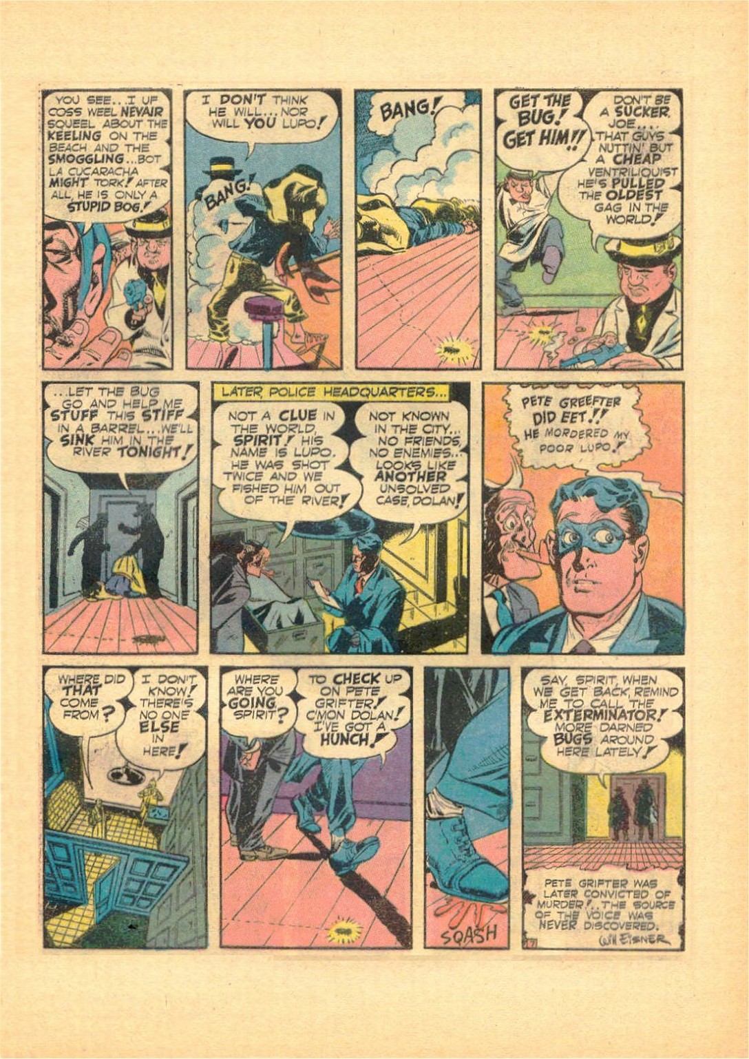 Read online The Spirit (1966) comic -  Issue #2 - 57