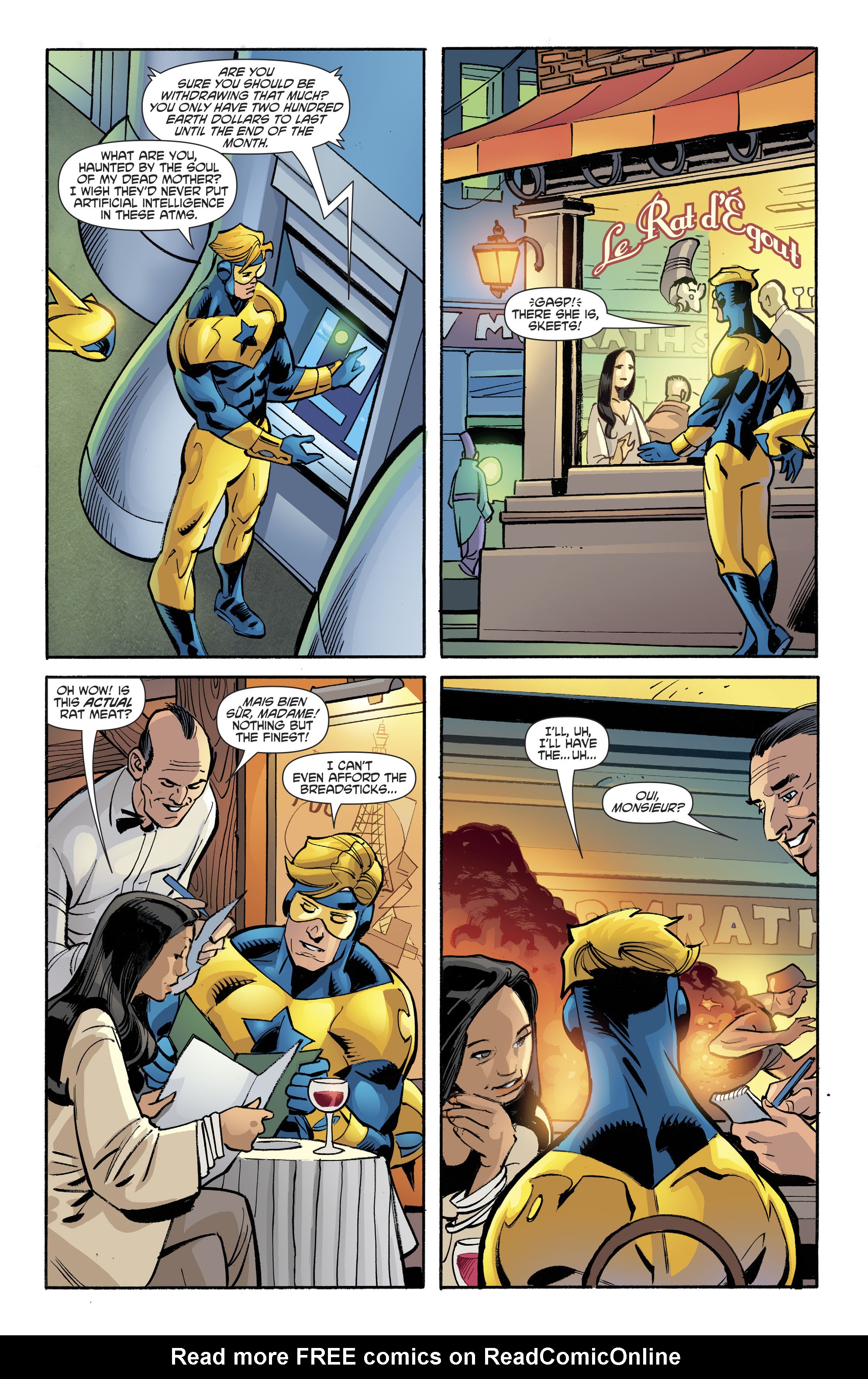 Read online Booster Gold/The Flinstones Special comic -  Issue # Full - 6