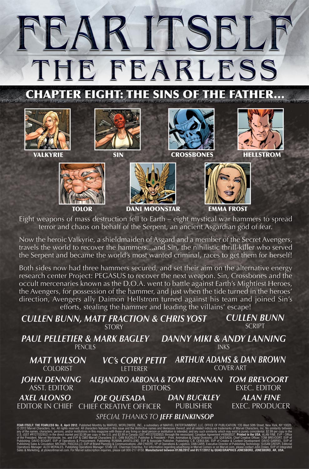 Read online Fear Itself: The Fearless comic -  Issue #8 - 2