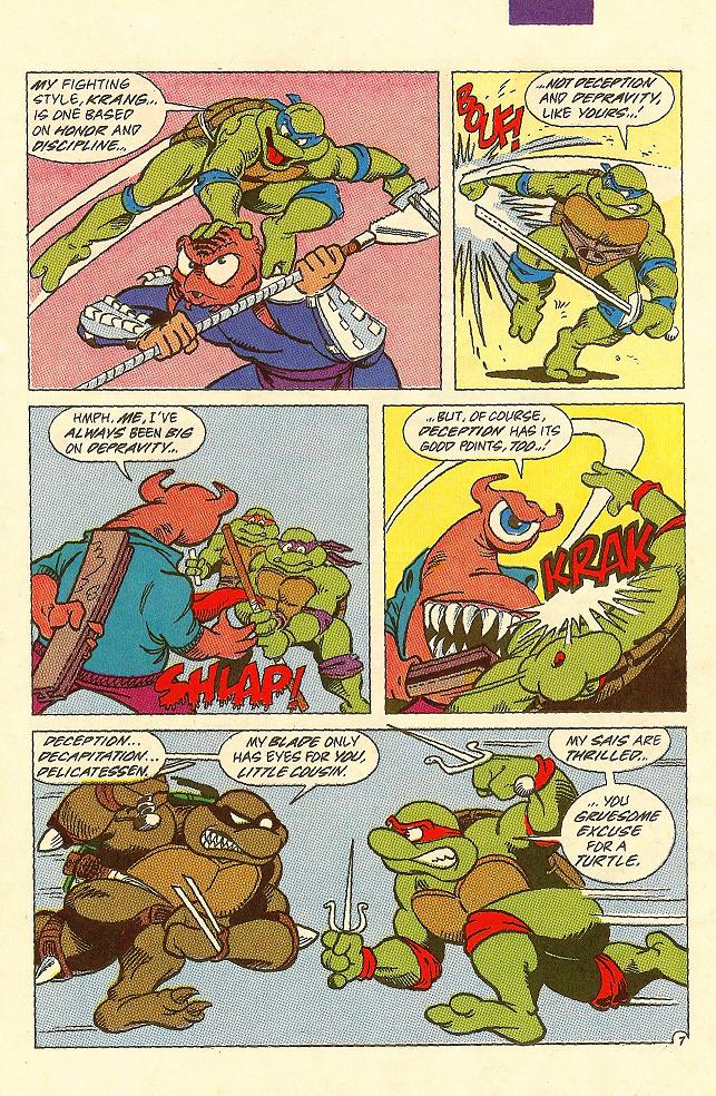 Read online Teenage Mutant Ninja Turtles Adventures (1989) comic -  Issue #25 - 8