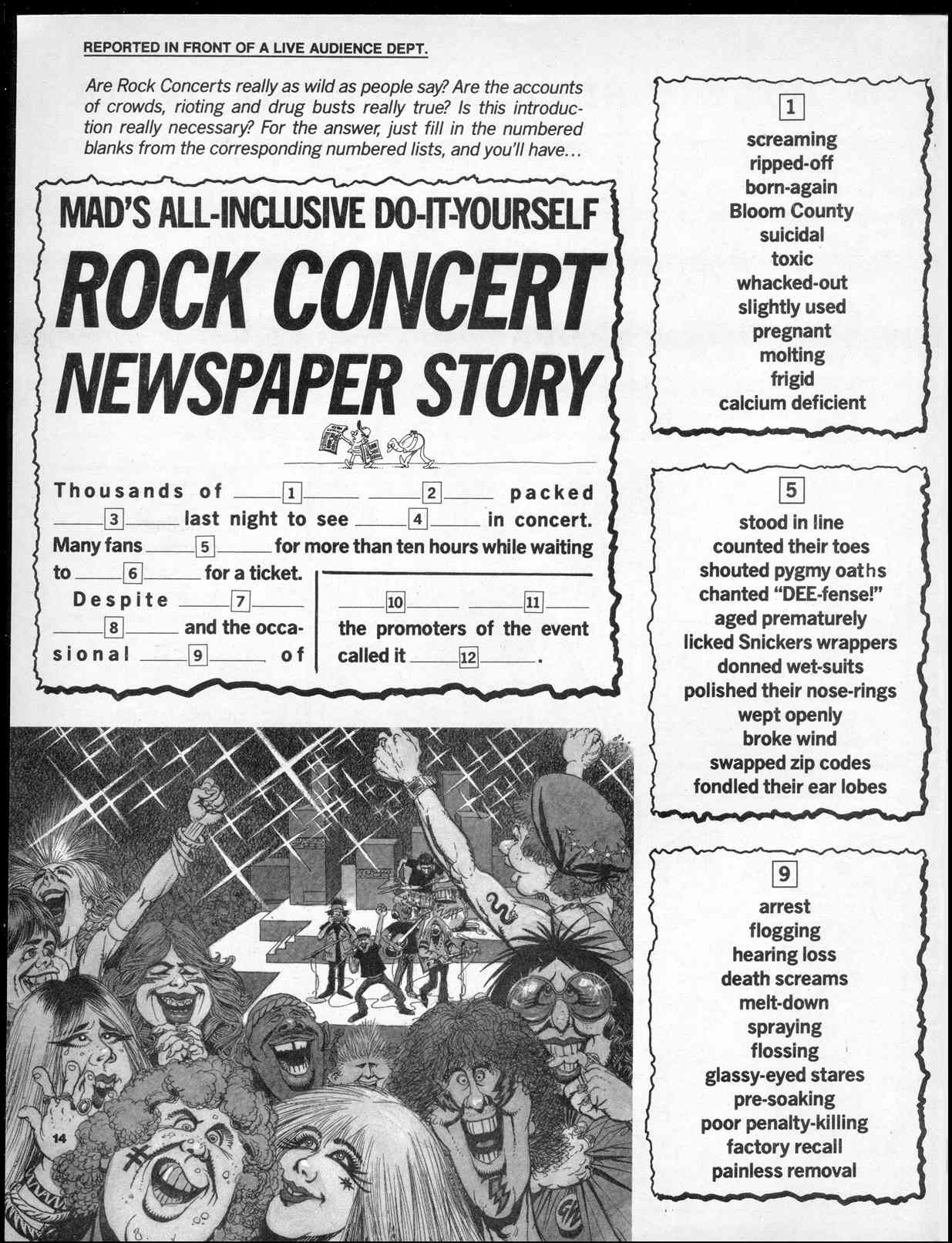 Read online MAD comic -  Issue #270 - 16