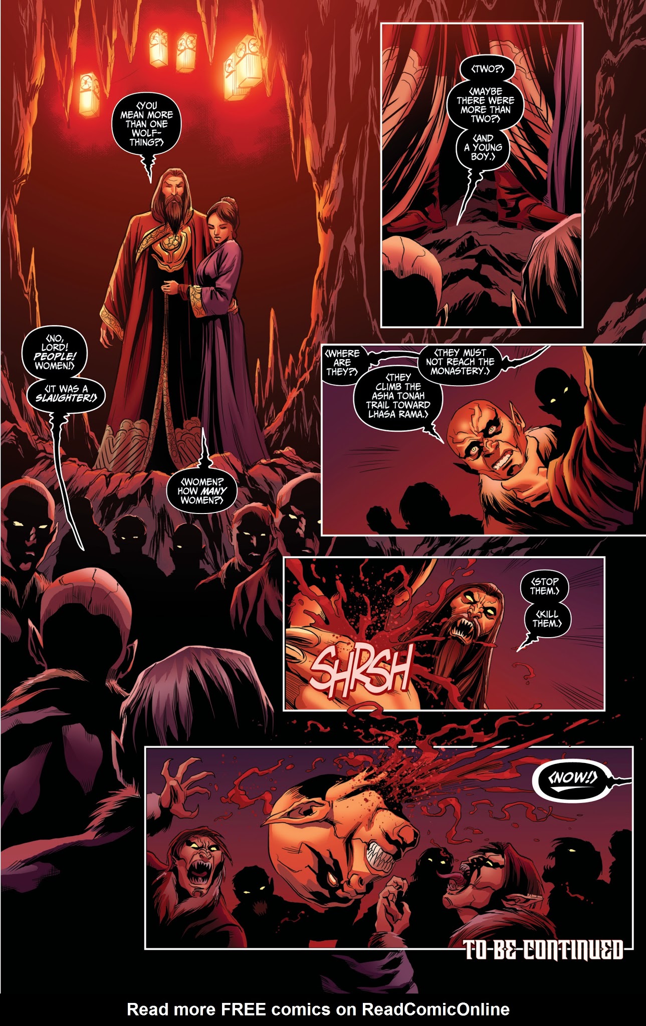 Read online Van Helsing vs. Werewolf comic -  Issue # _TPB 1 - 50