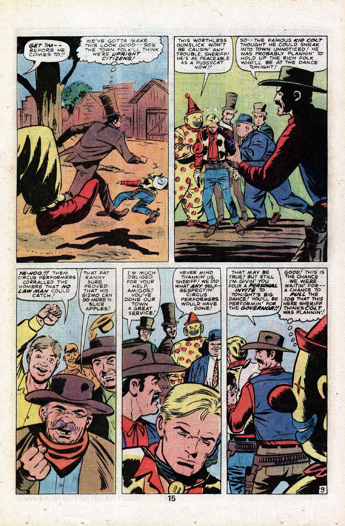 Read online Kid Colt Outlaw comic -  Issue #219 - 17