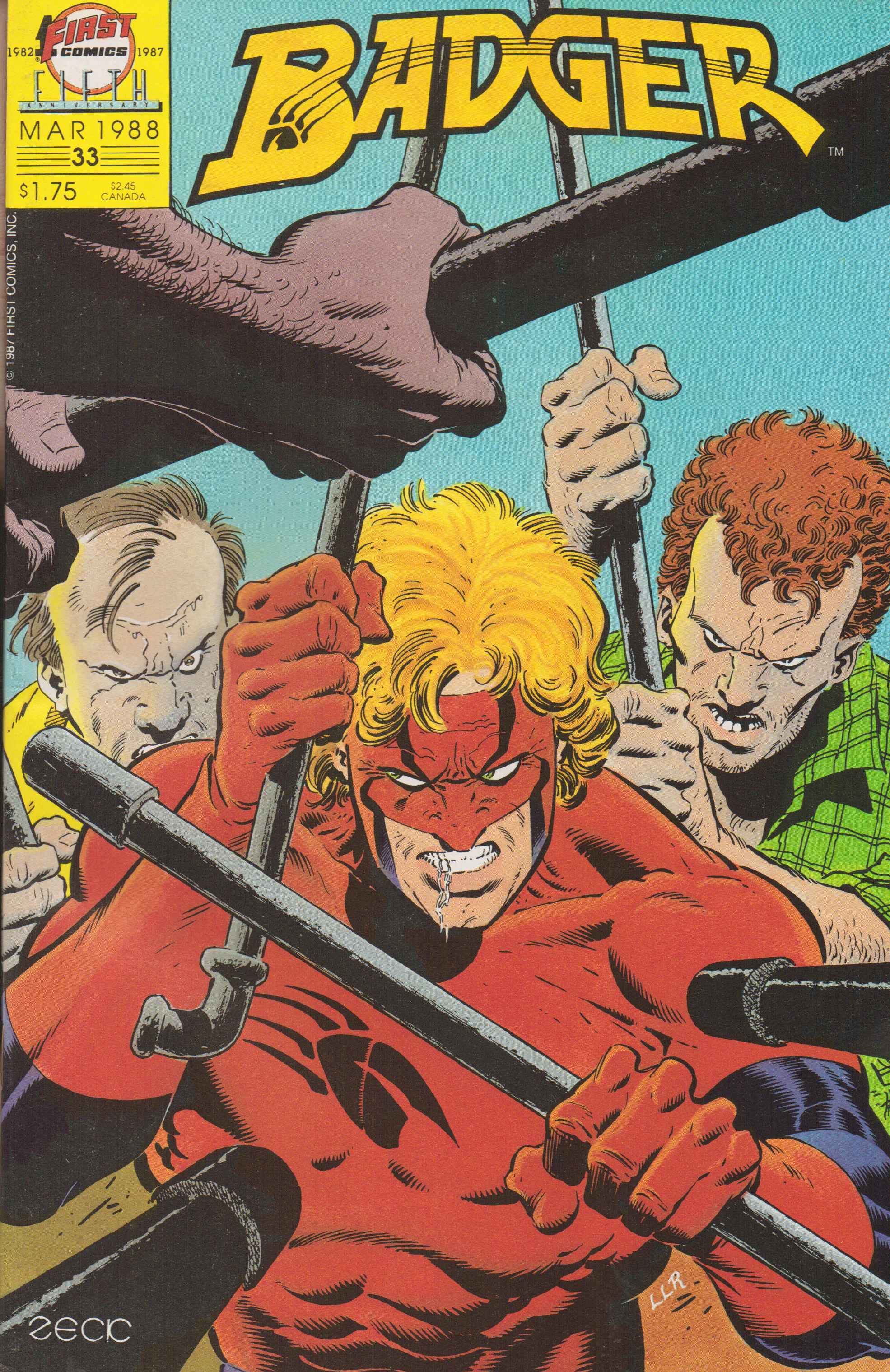 Read online The Badger comic -  Issue #33 - 1