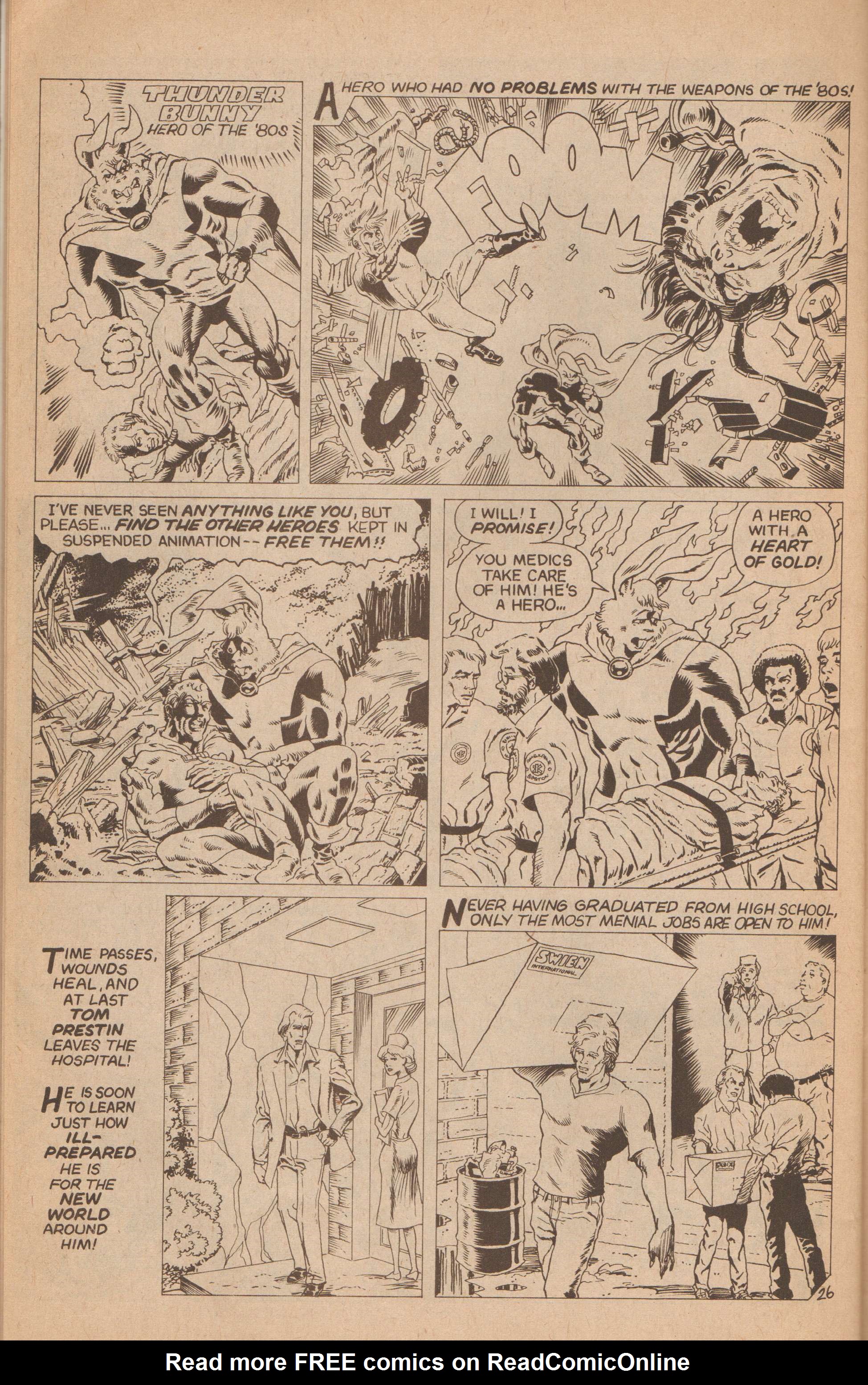 Read online Thunderbunny comic -  Issue #3 - 28