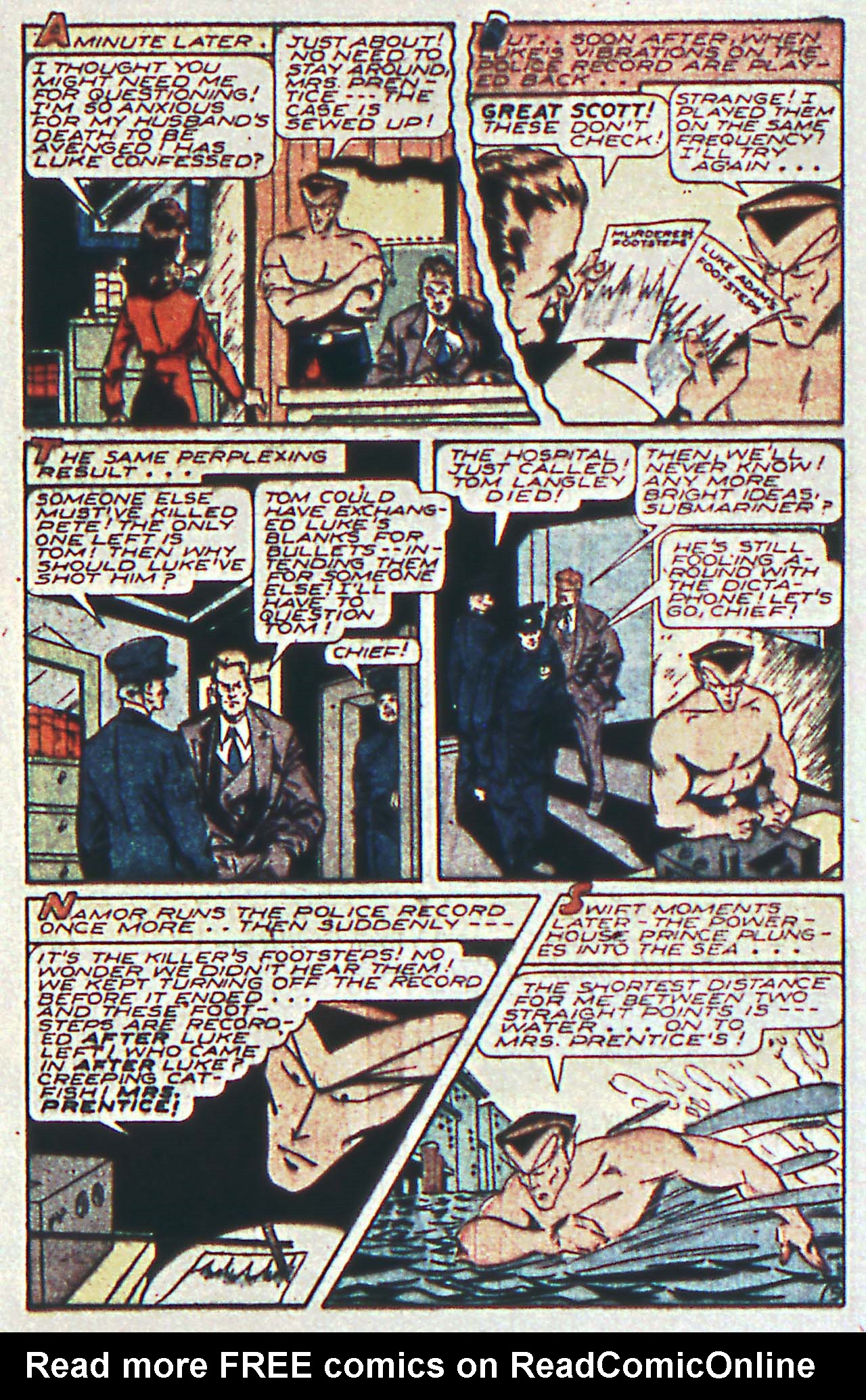 Read online Sub-Mariner Comics comic -  Issue #18 - 37