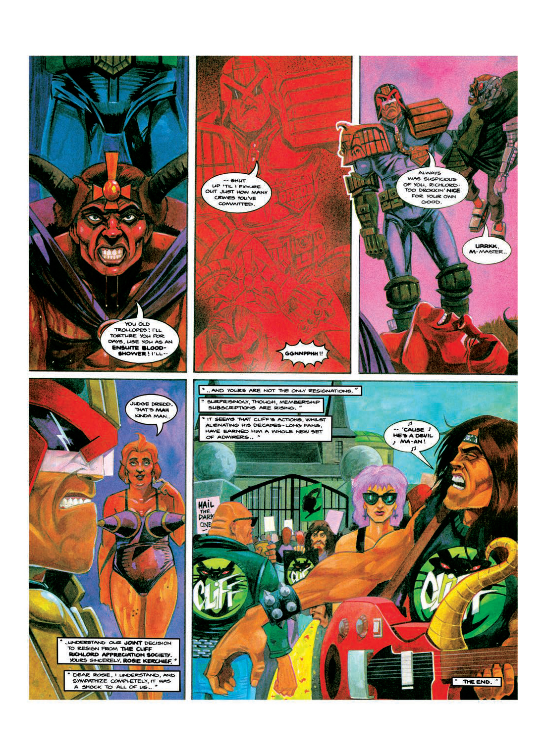 Read online Judge Dredd: The Restricted Files comic -  Issue # TPB 4 - 130
