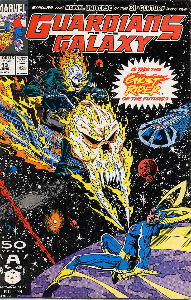 Read online Guardians of the Galaxy (1990) comic -  Issue #13 - 1