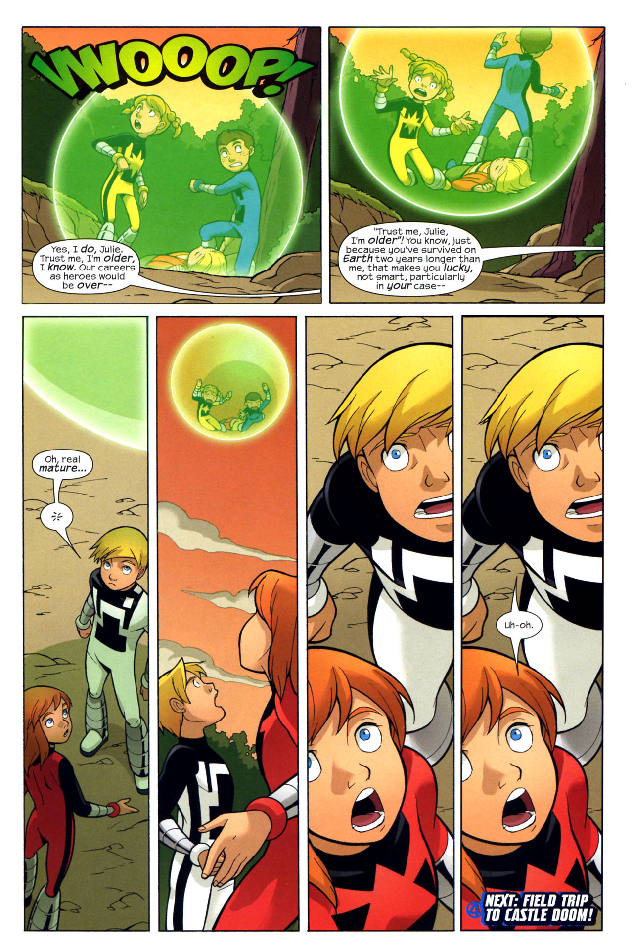 Read online Fantastic Four and Power Pack comic -  Issue #2 - 22