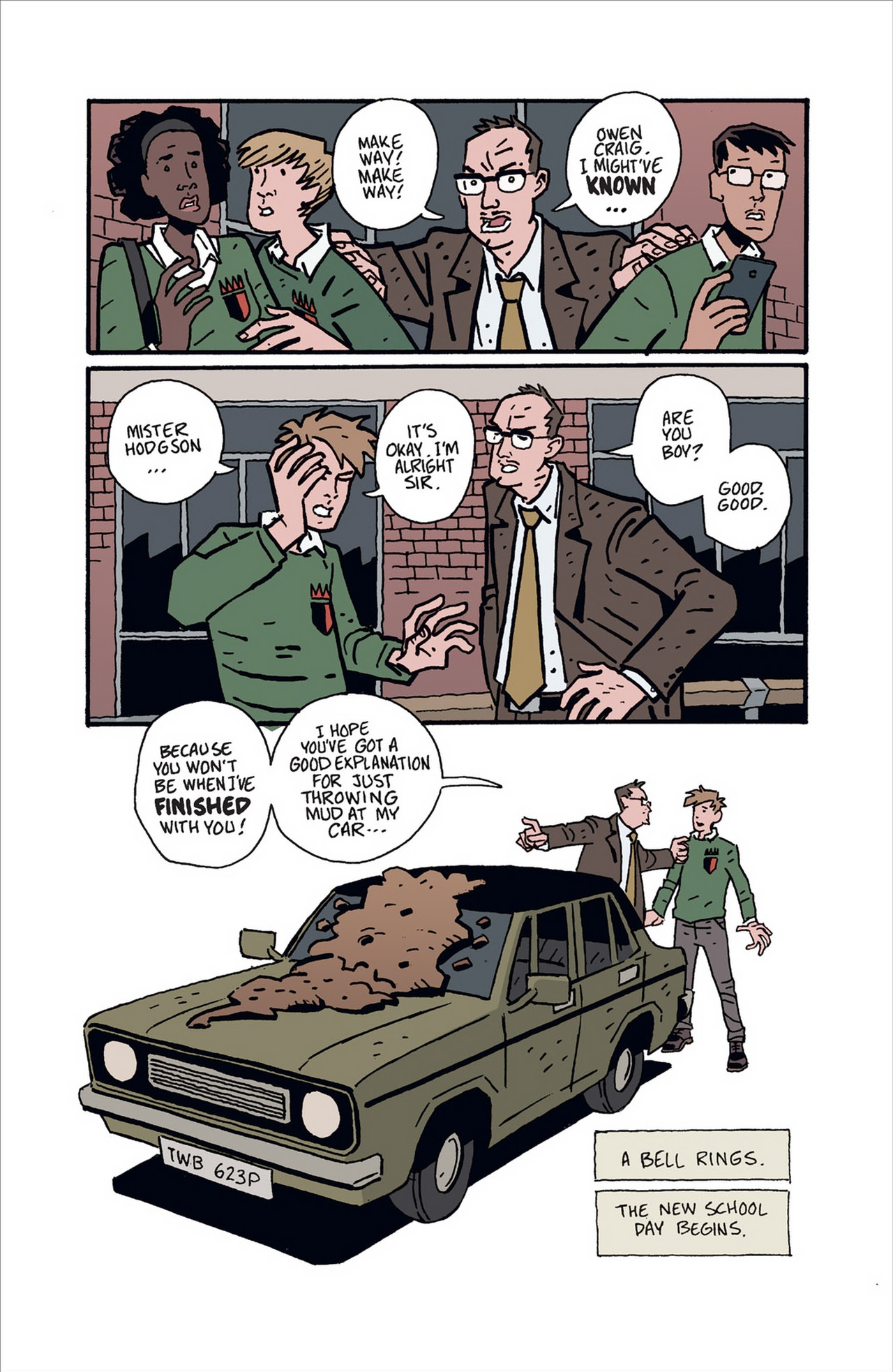 Read online Mudman comic -  Issue #1 - 19