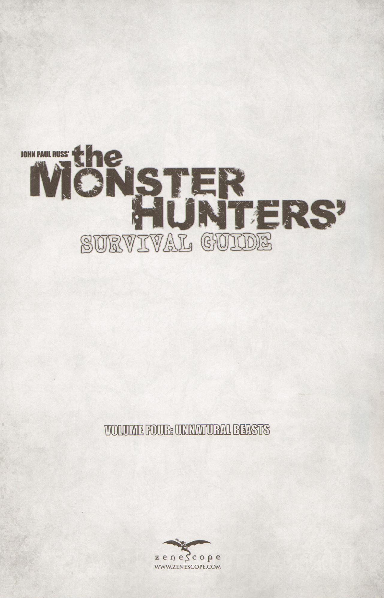Read online The Monster Hunters' Survival Guide comic -  Issue #4 - 5