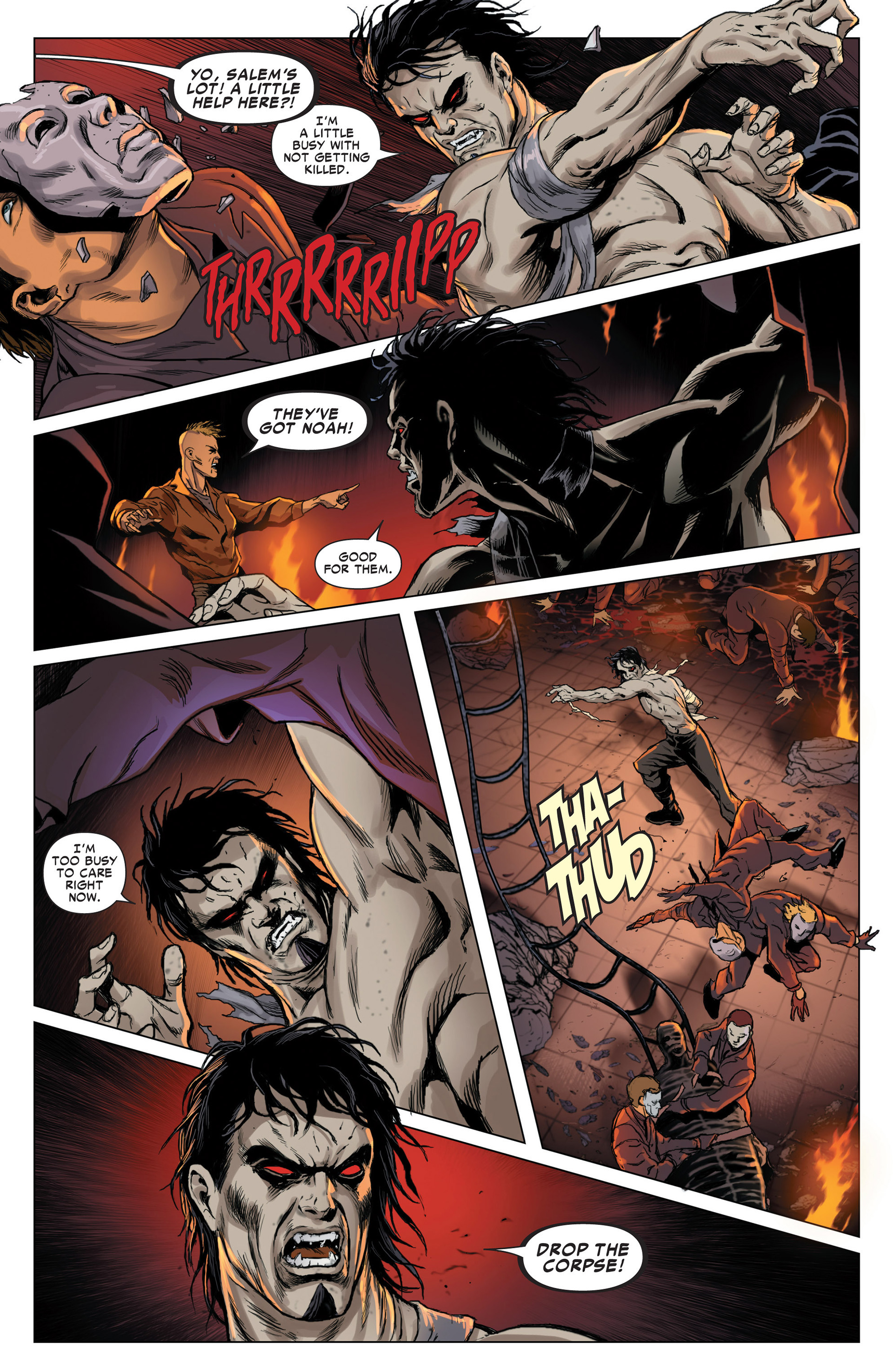Read online Morbius: The Living Vampire comic -  Issue #4 - 16