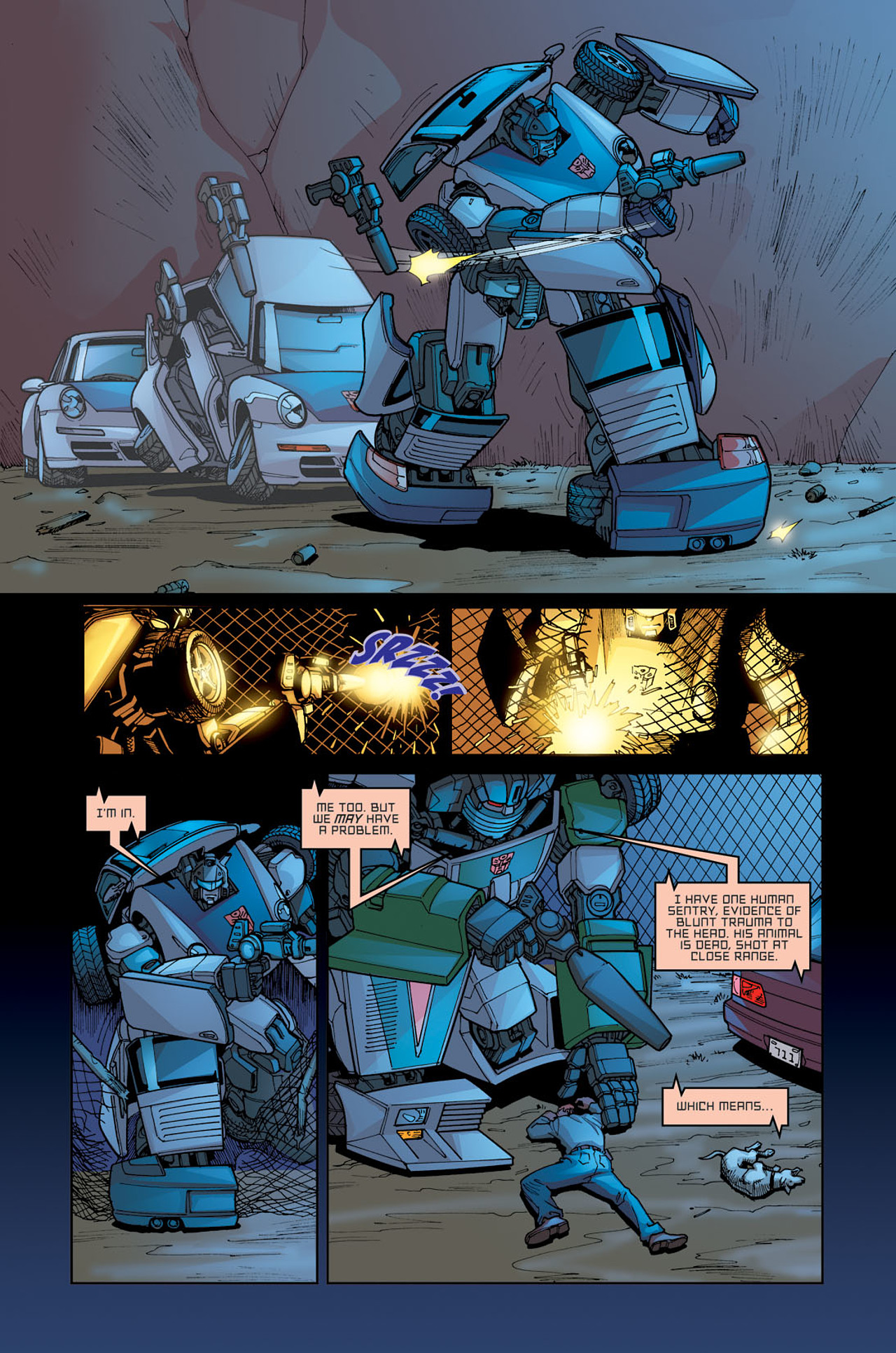 Read online The Transformers: Escalation comic -  Issue #2 - 14