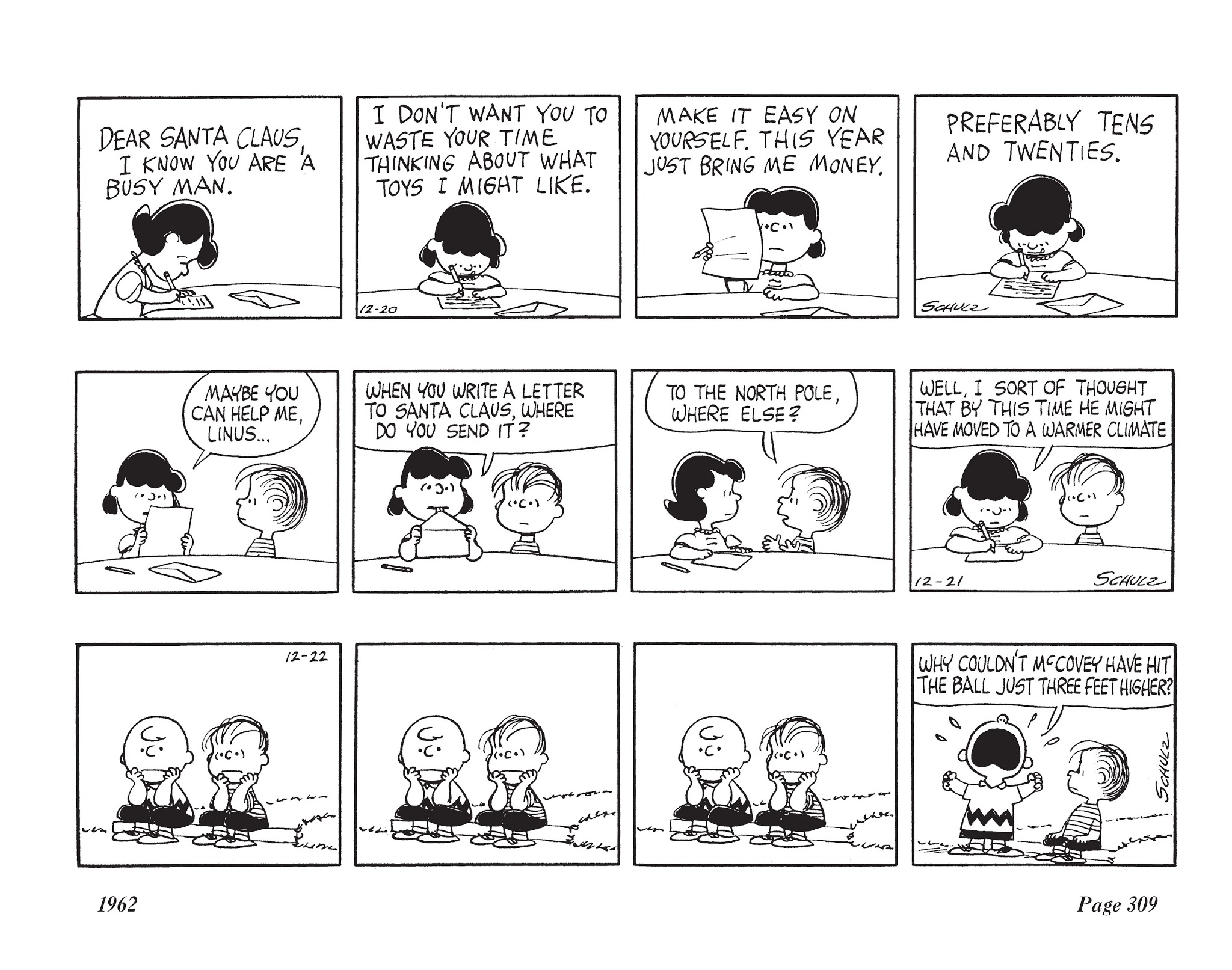Read online The Complete Peanuts comic -  Issue # TPB 6 - 324