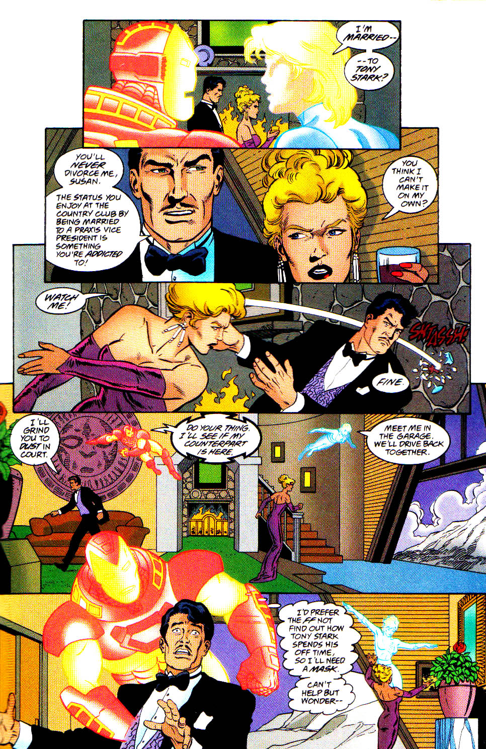 Read online Domination Factor: Fantastic Four comic -  Issue #4 - 17