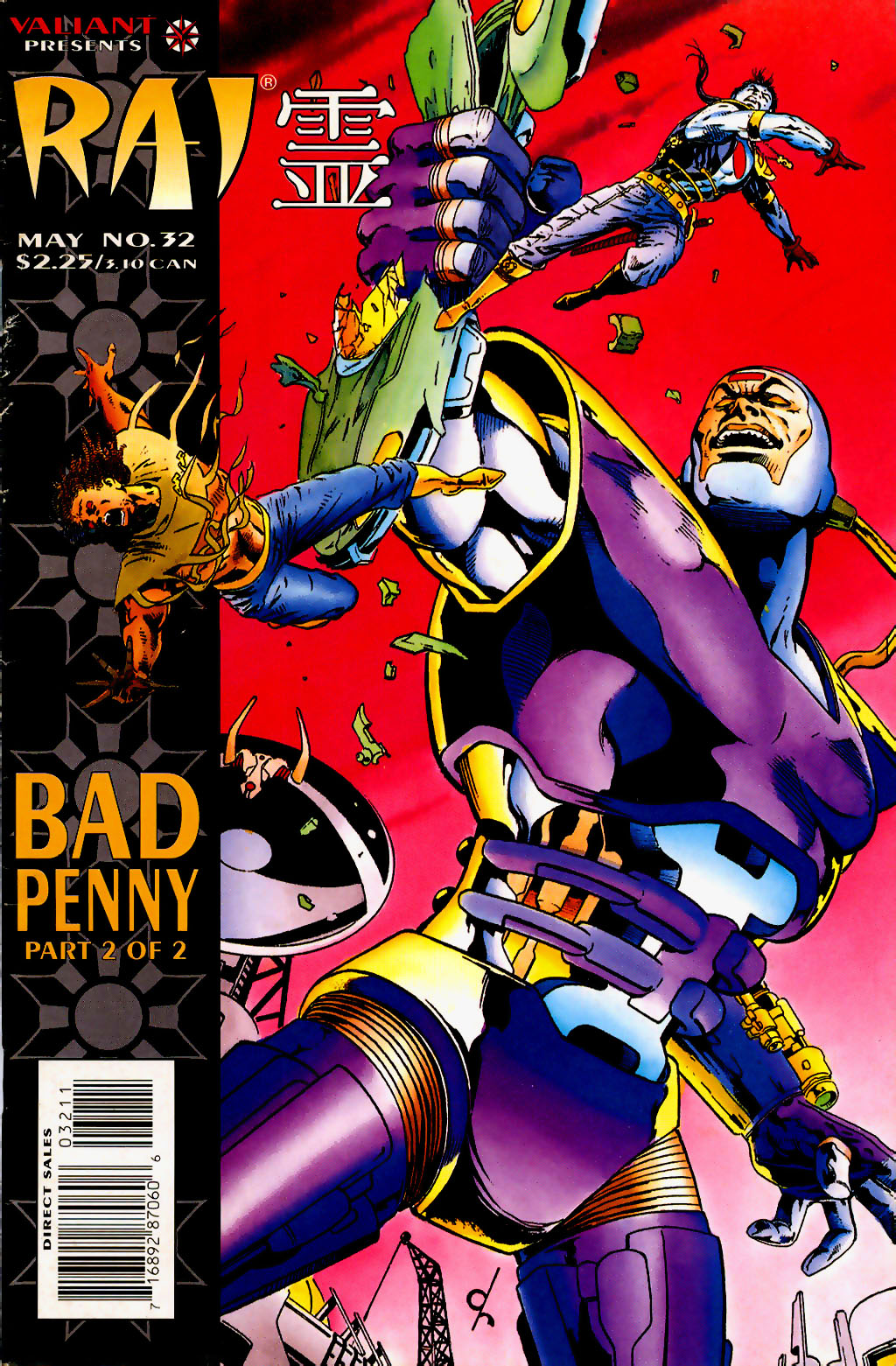 Read online Rai (1992) comic -  Issue #32 - 1