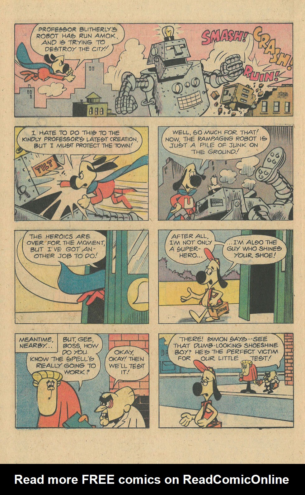 Read online Underdog (1975) comic -  Issue #9 - 12