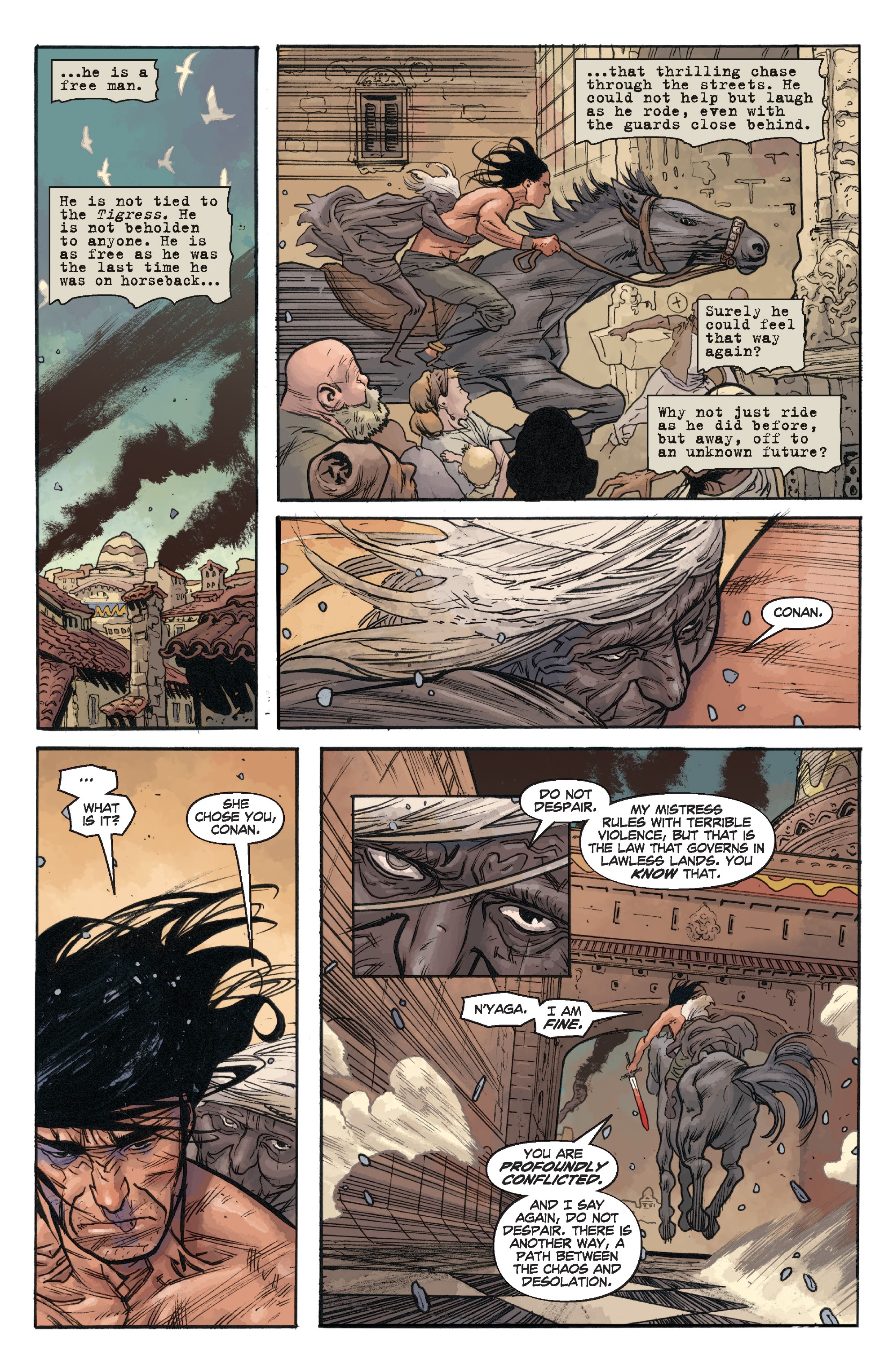 Read online Conan Chronicles Epic Collection comic -  Issue # TPB Horrors Beneath the Stones (Part 4) - 99