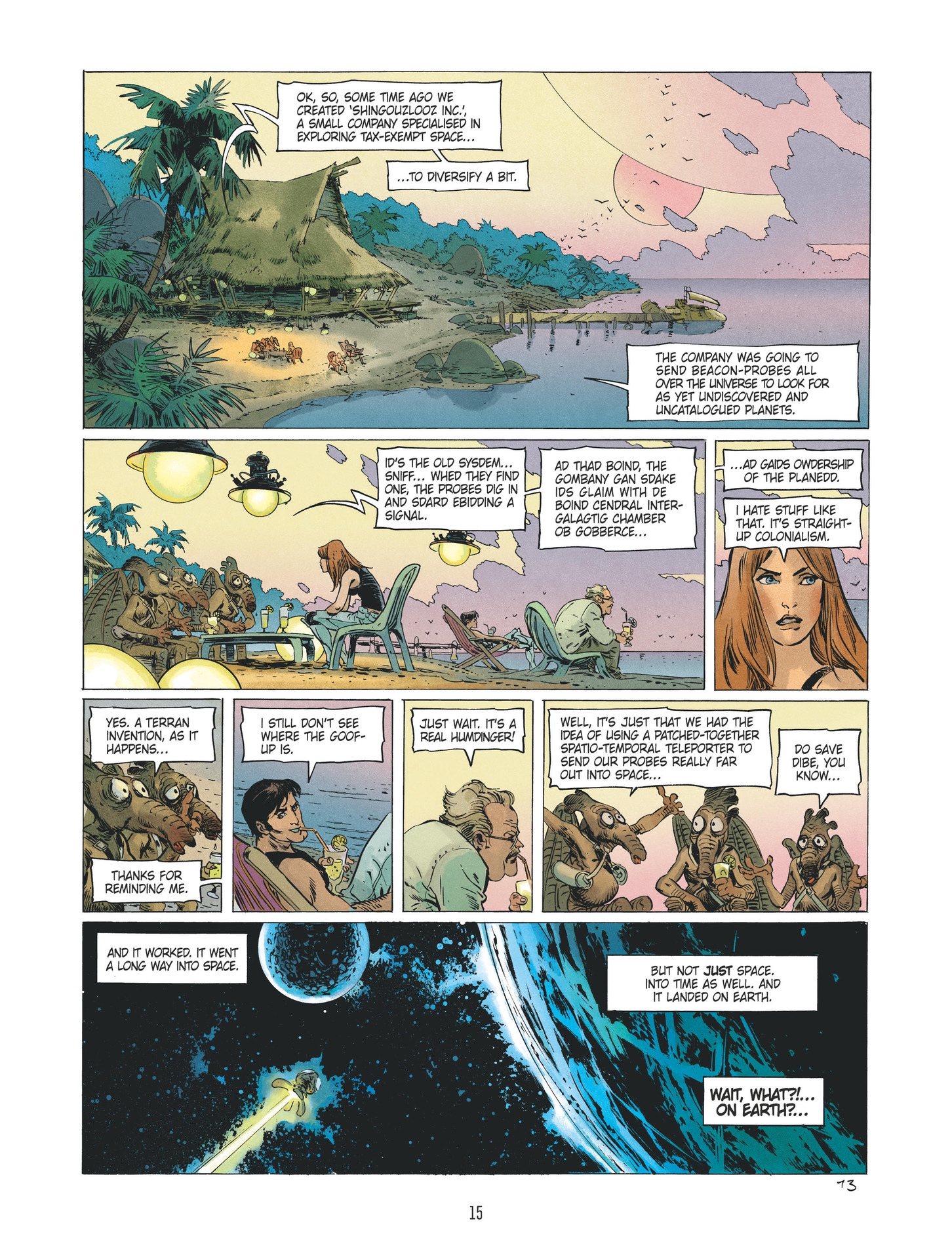 Read online Valerian and Laureline By... comic -  Issue # Full - 18