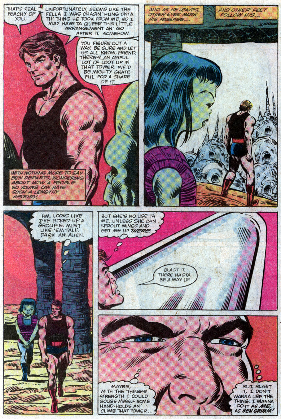 Read online The Thing comic -  Issue #11 - 13