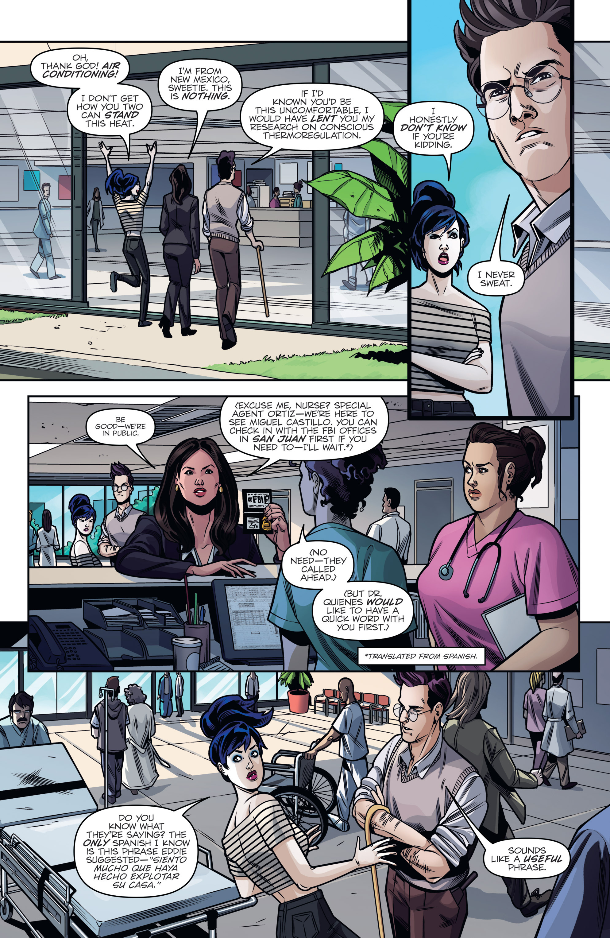 Read online Ghostbusters: International comic -  Issue #6 - 6