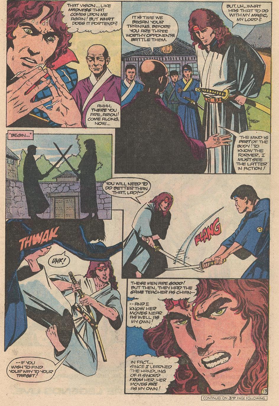 Read online Arion, Lord of Atlantis comic -  Issue #31 - 14