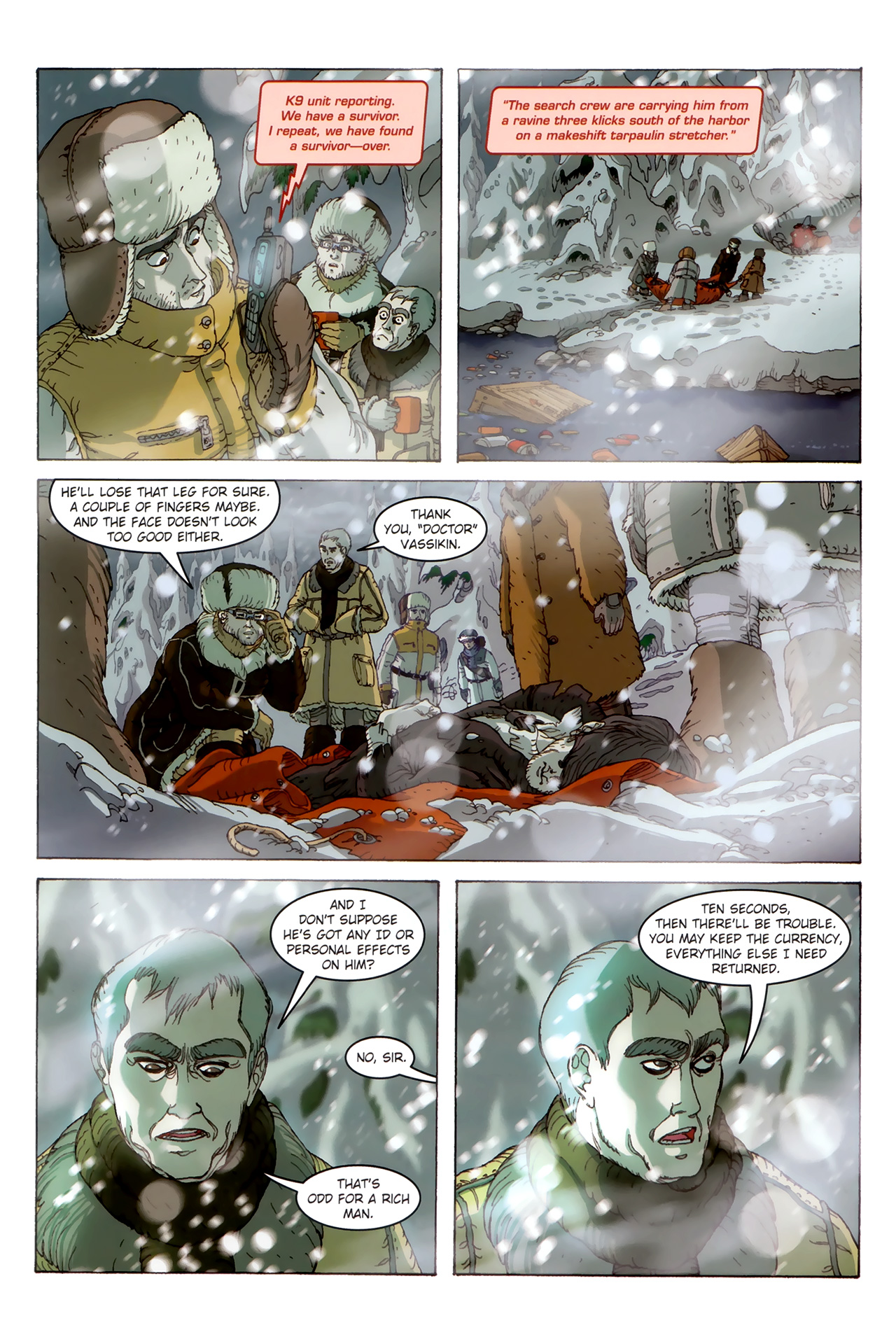 Read online Artemis Fowl: The Arctic Incident comic -  Issue # TPB - 8